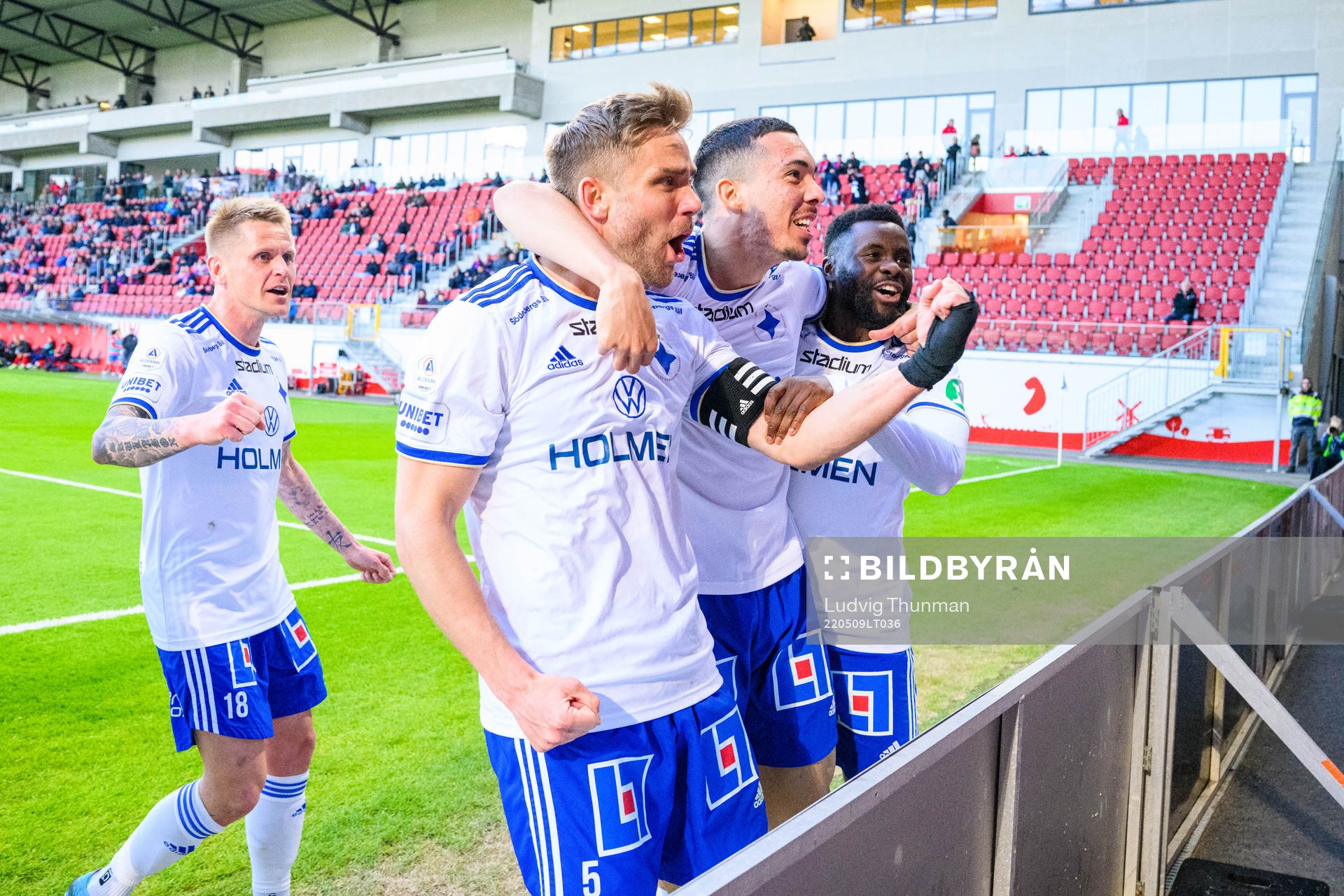 IFK Norrköpings Christoffer Nyman jublar