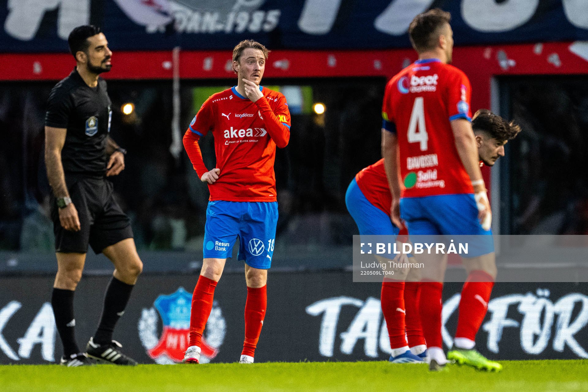 Helsingborgs Rasmus Jönsson deppar