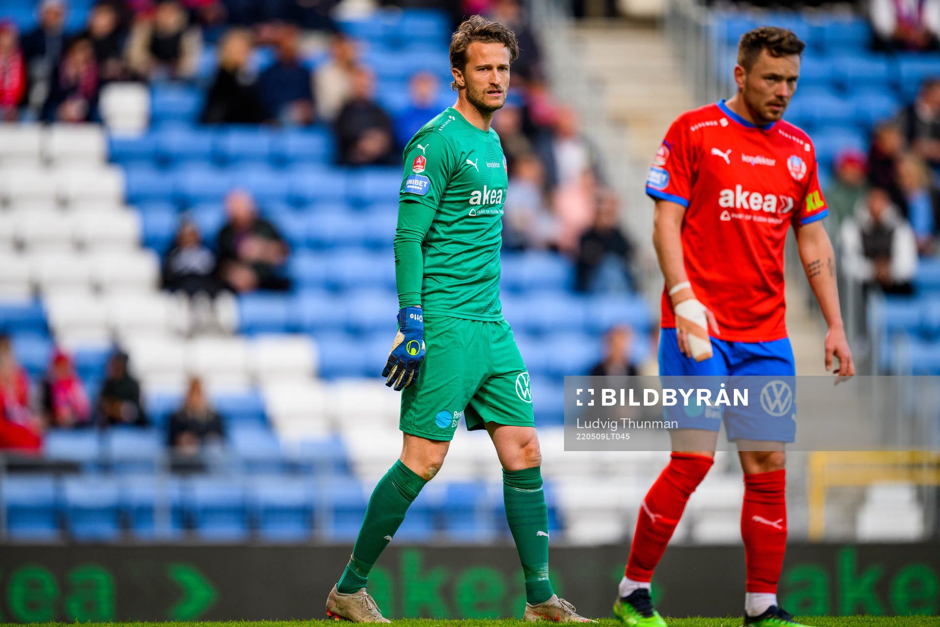 Helsingborgs målvakt Anders Lindegaard