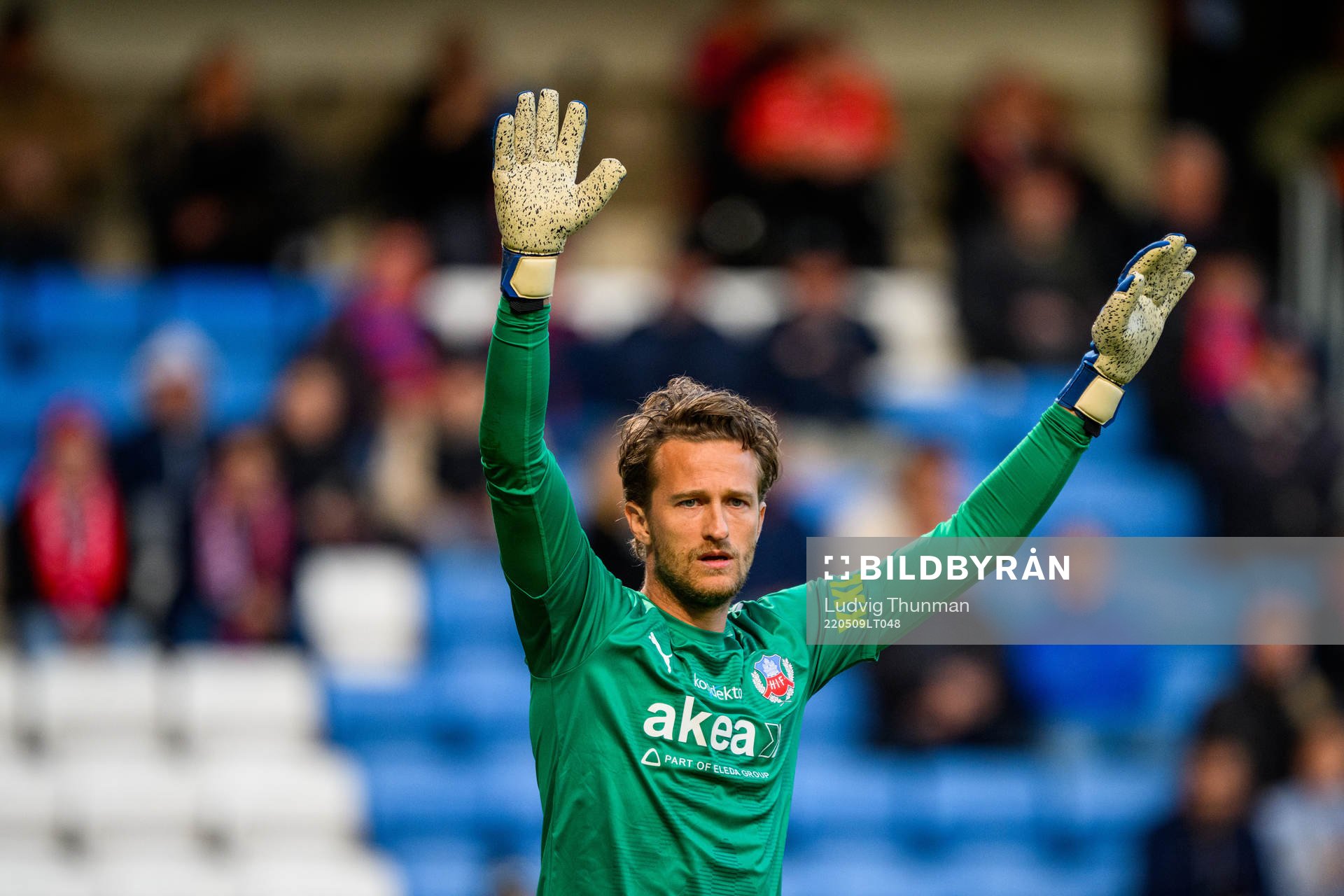 Helsingborgs målvakt Anders Lindegaard