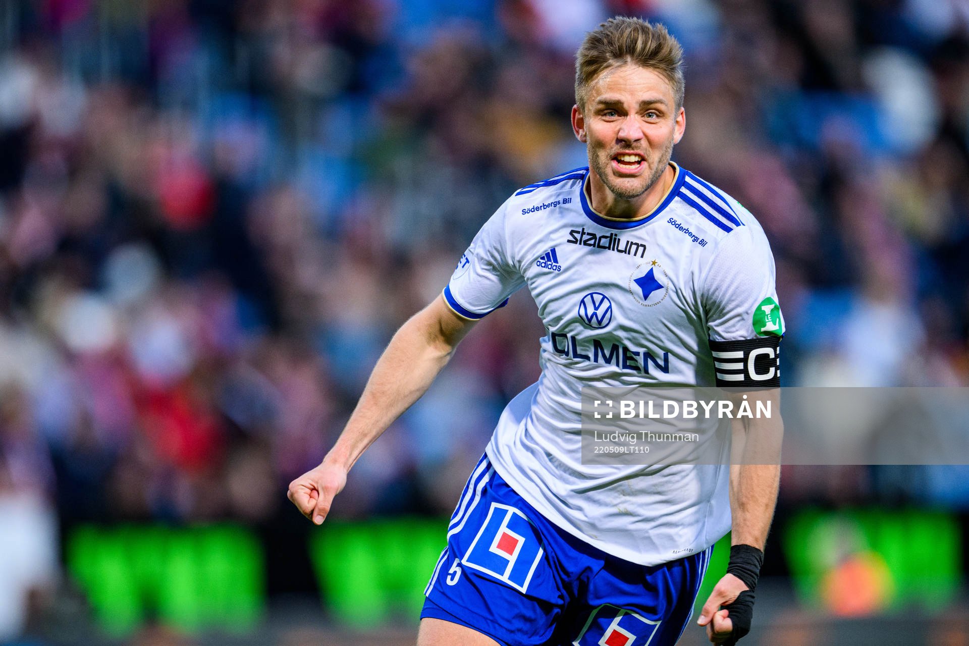 IFK Norrköpings Christoffer Nyman jublar