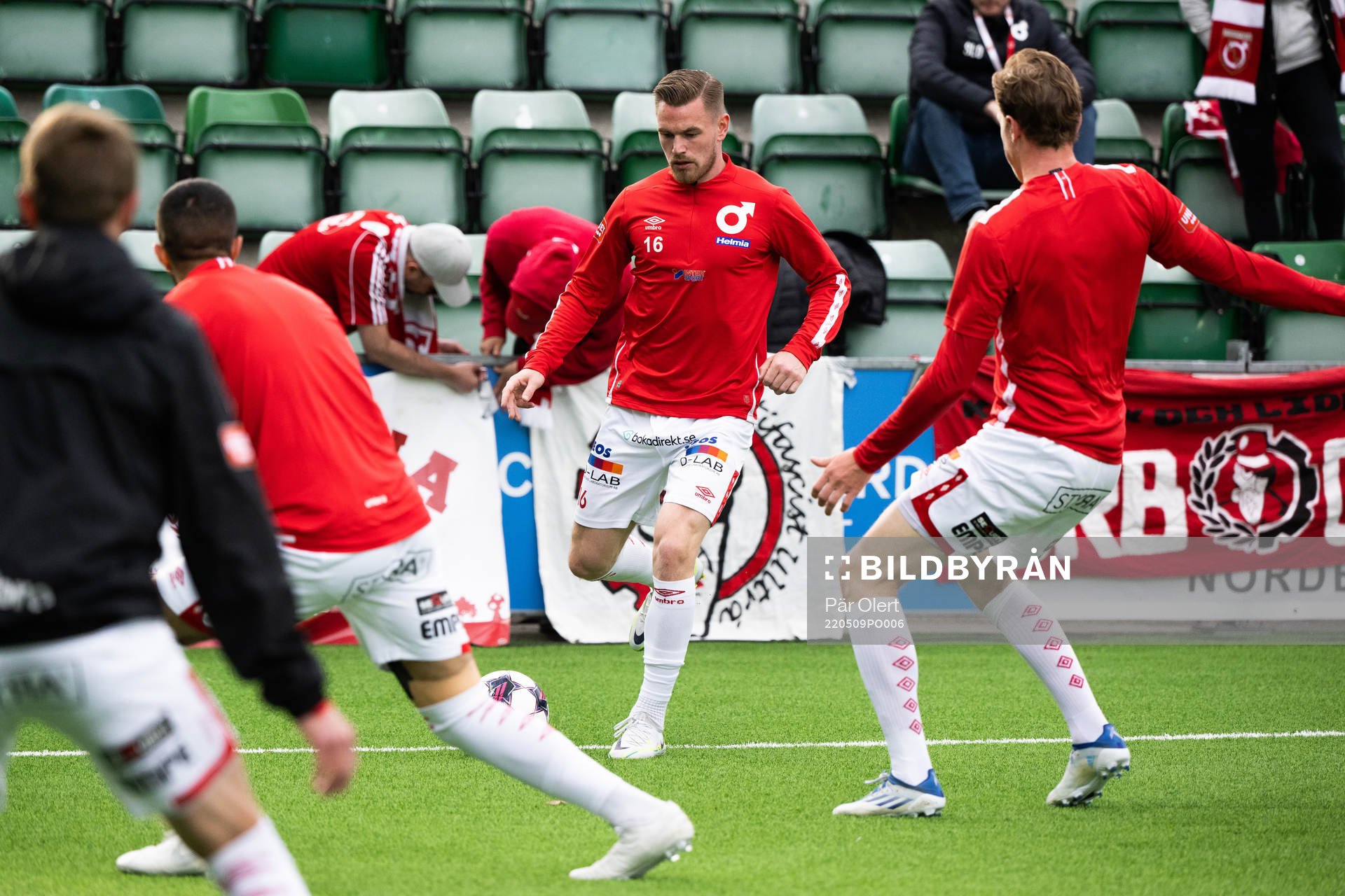 Degerfors Rasmus Örqvist värmer upp