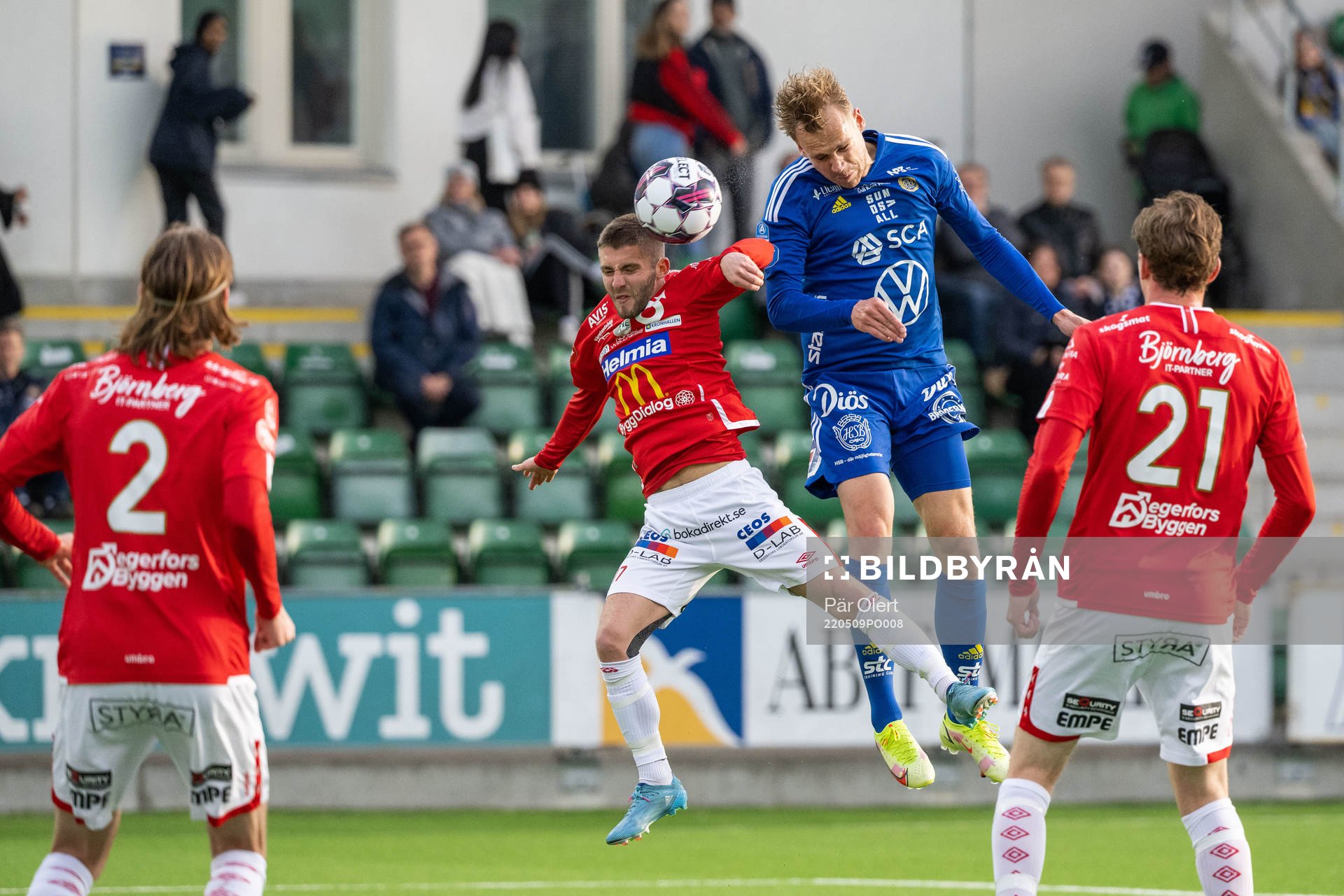Degerfors Anton Kralj och Sundsvalls Pontus Engblom