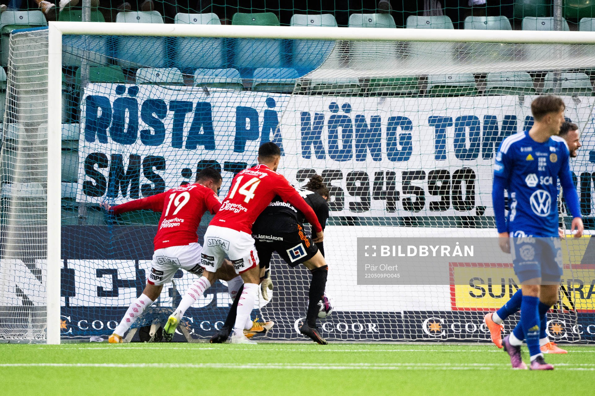 Degerfors Abdelrahman Saidi och Daniel Krezic och