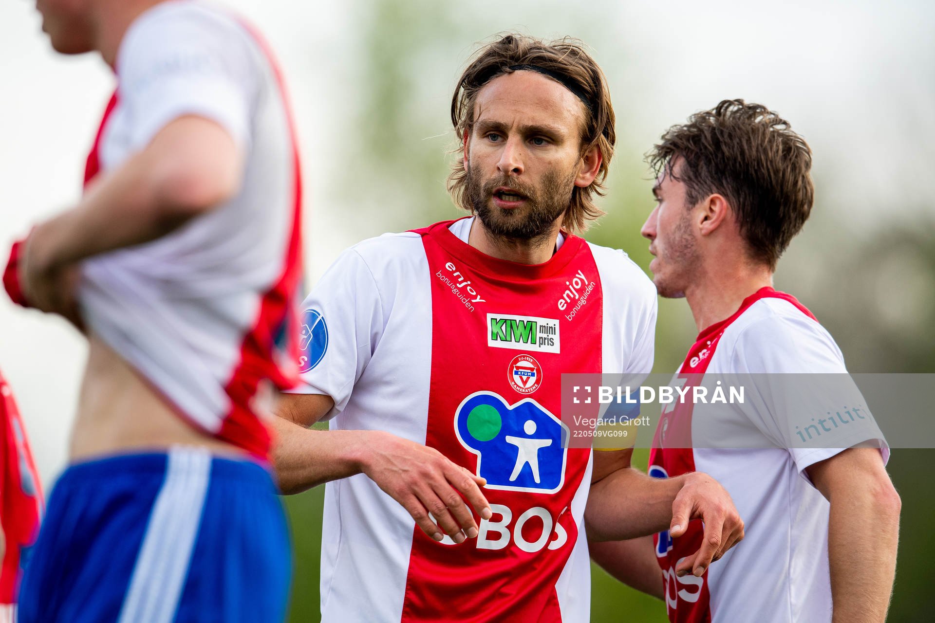 Jørgen Paulov Hammer of KFUM during the OBOS-ligaen football match between KFUM and Brann on May 9, 2022 in Oslo. 