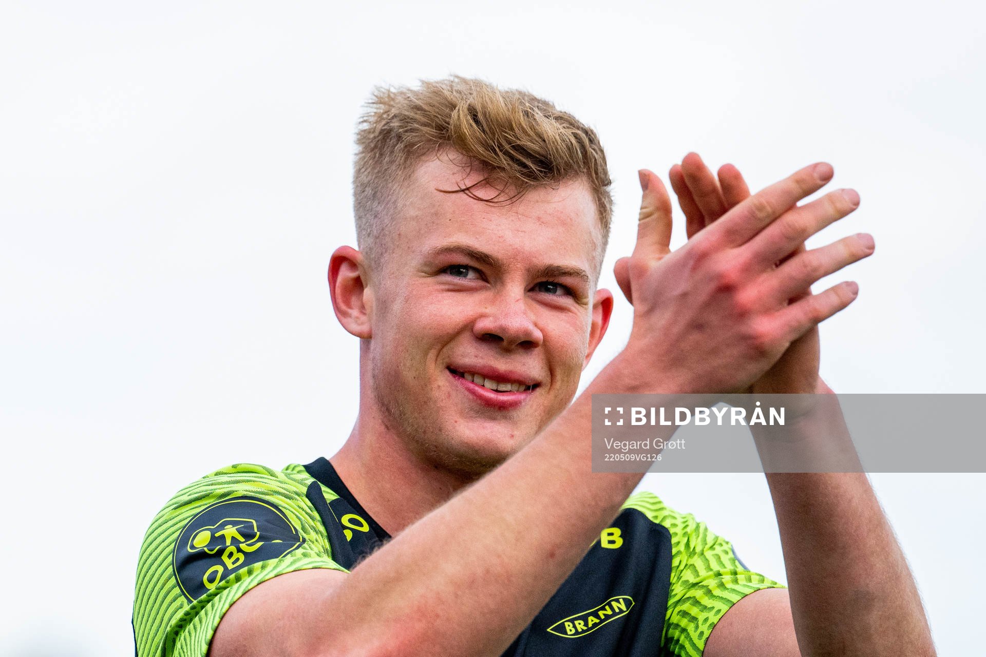 Aune Selland Heggebø of Brann celebrates