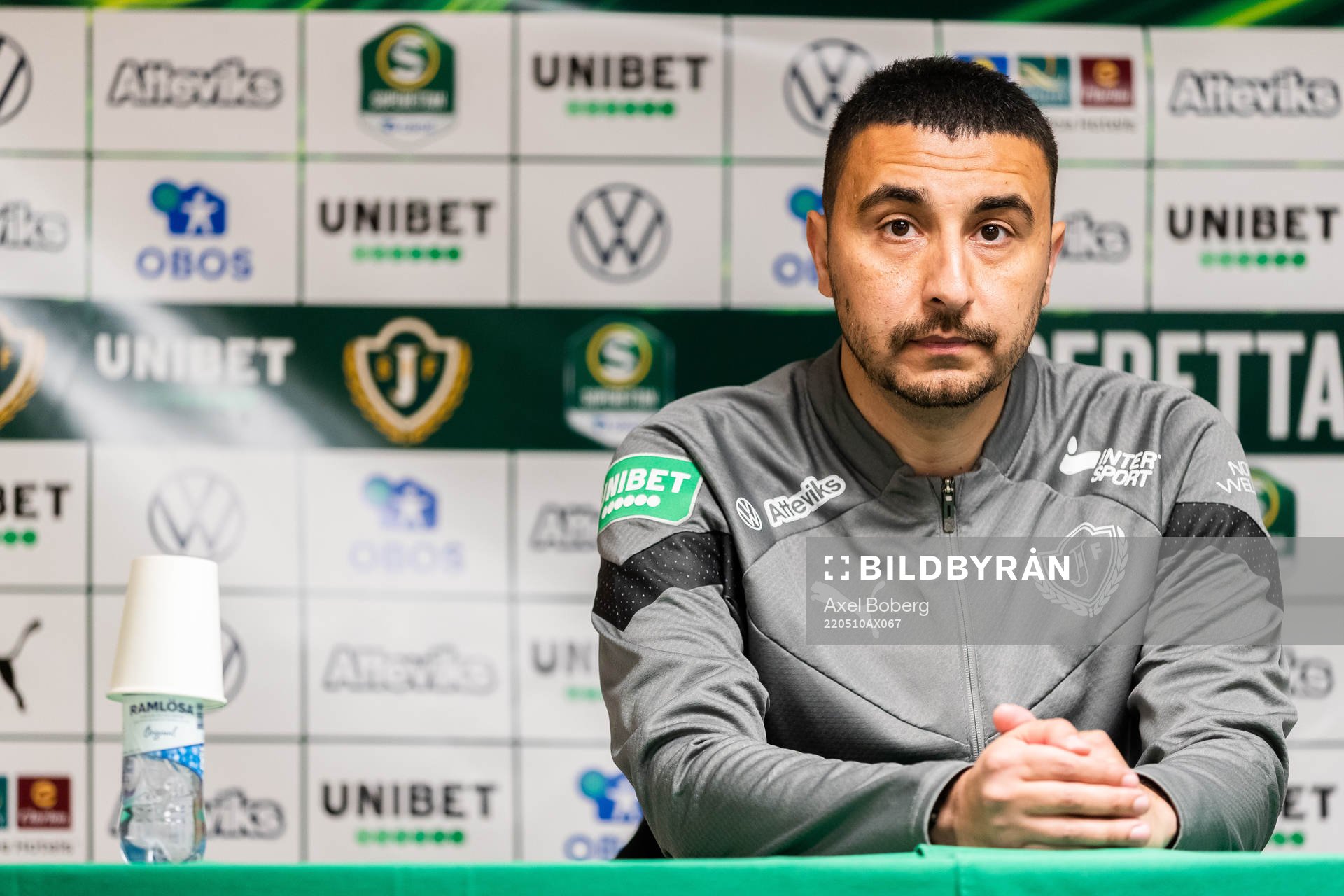 Jönköpings tränare Mustafa Ismail