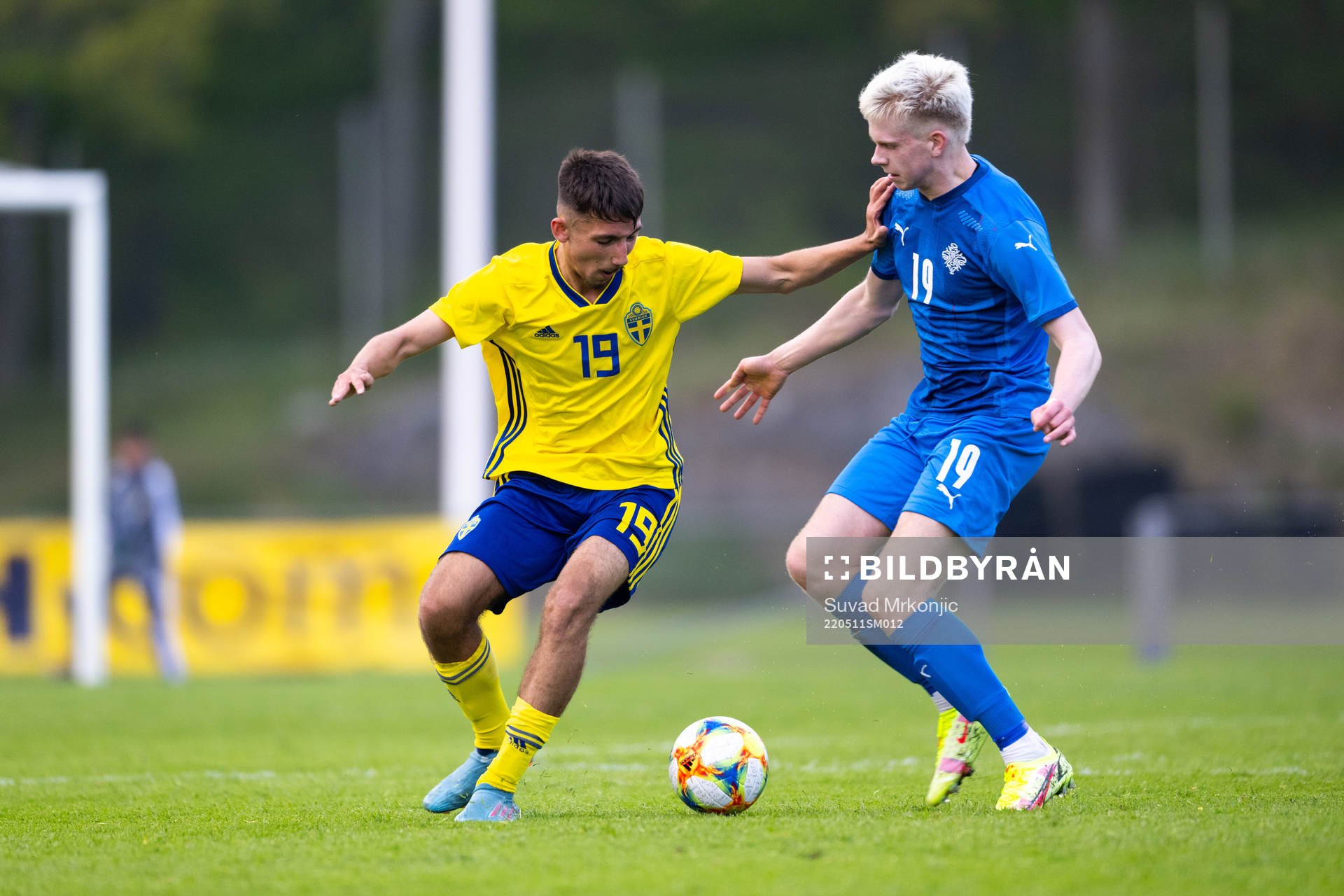Sveriges Alexandru Ghita och Islands Kjartan Már
