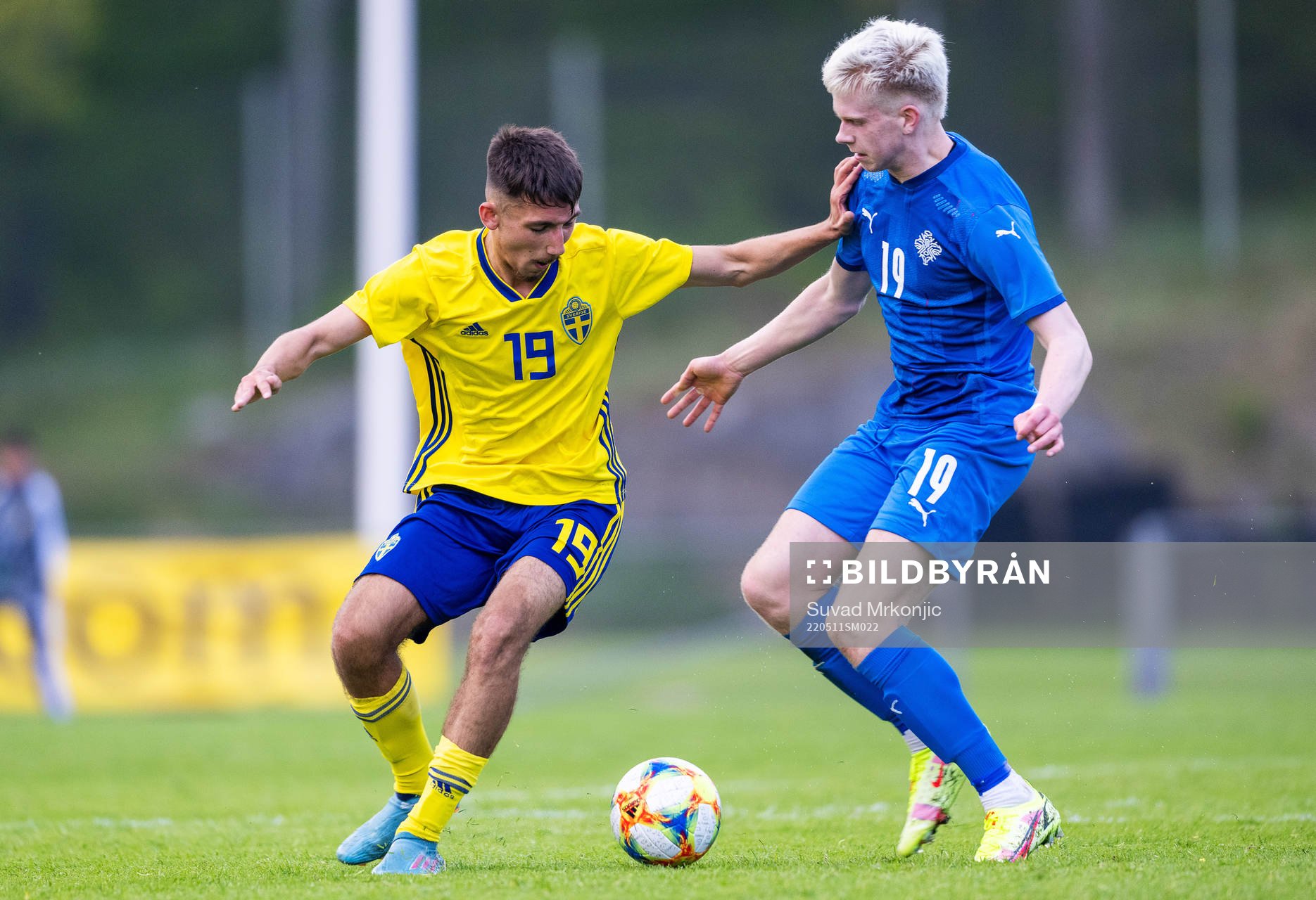 Sveriges Alexandru Ghita och Islands Kjartan Már