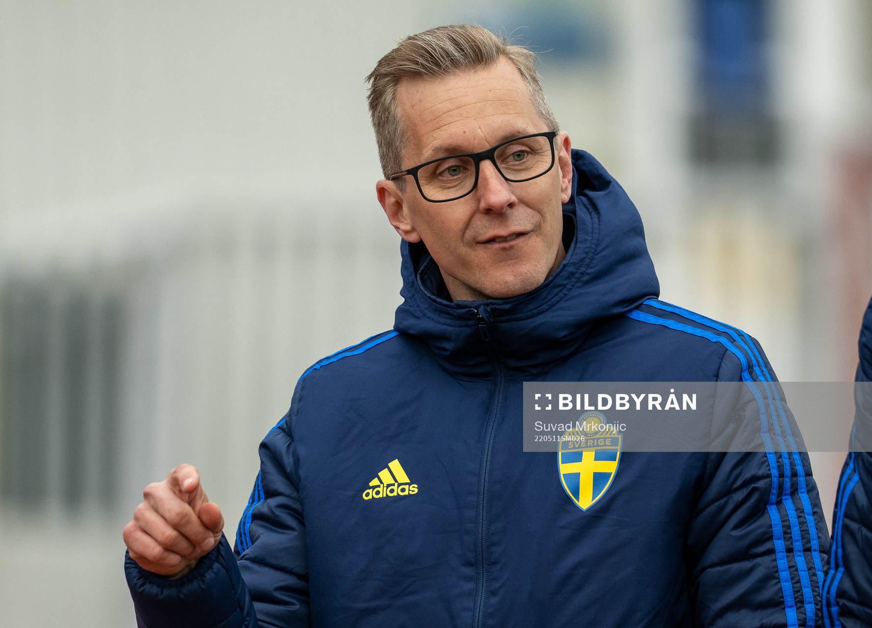 Sveriges förbundskapten Christofer Augustsson