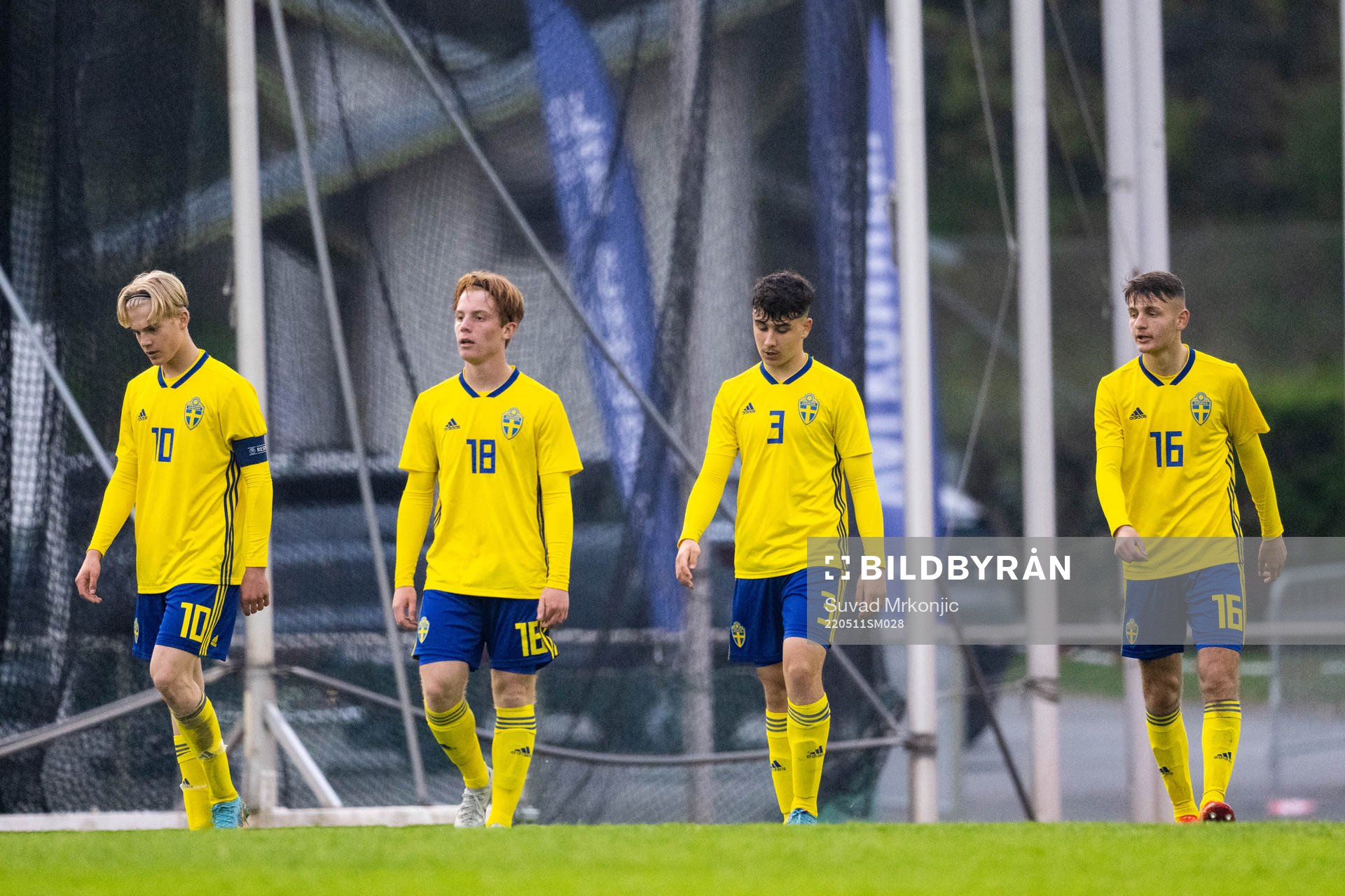 Sveriges Lucas Bergvall, William Andersson, Simeon