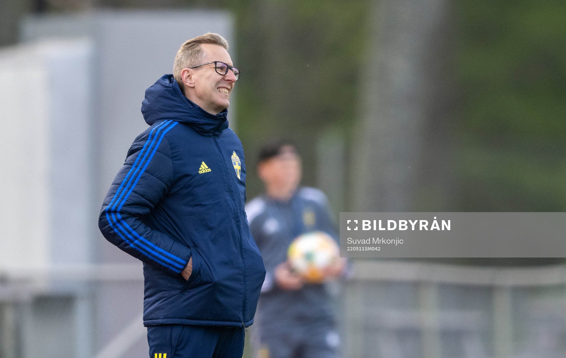 Sveriges förbundskapten Christofer Augustsson deppar