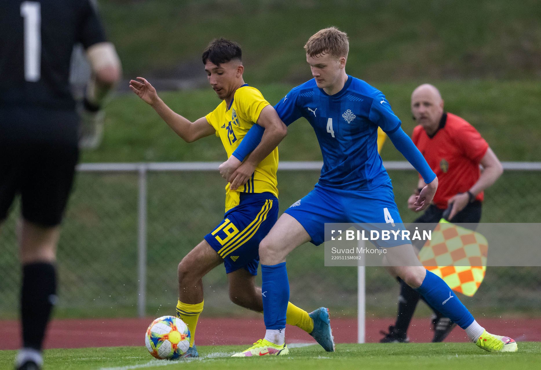Sveriges Alexandru Ghita och Islands Thorri Stefán
