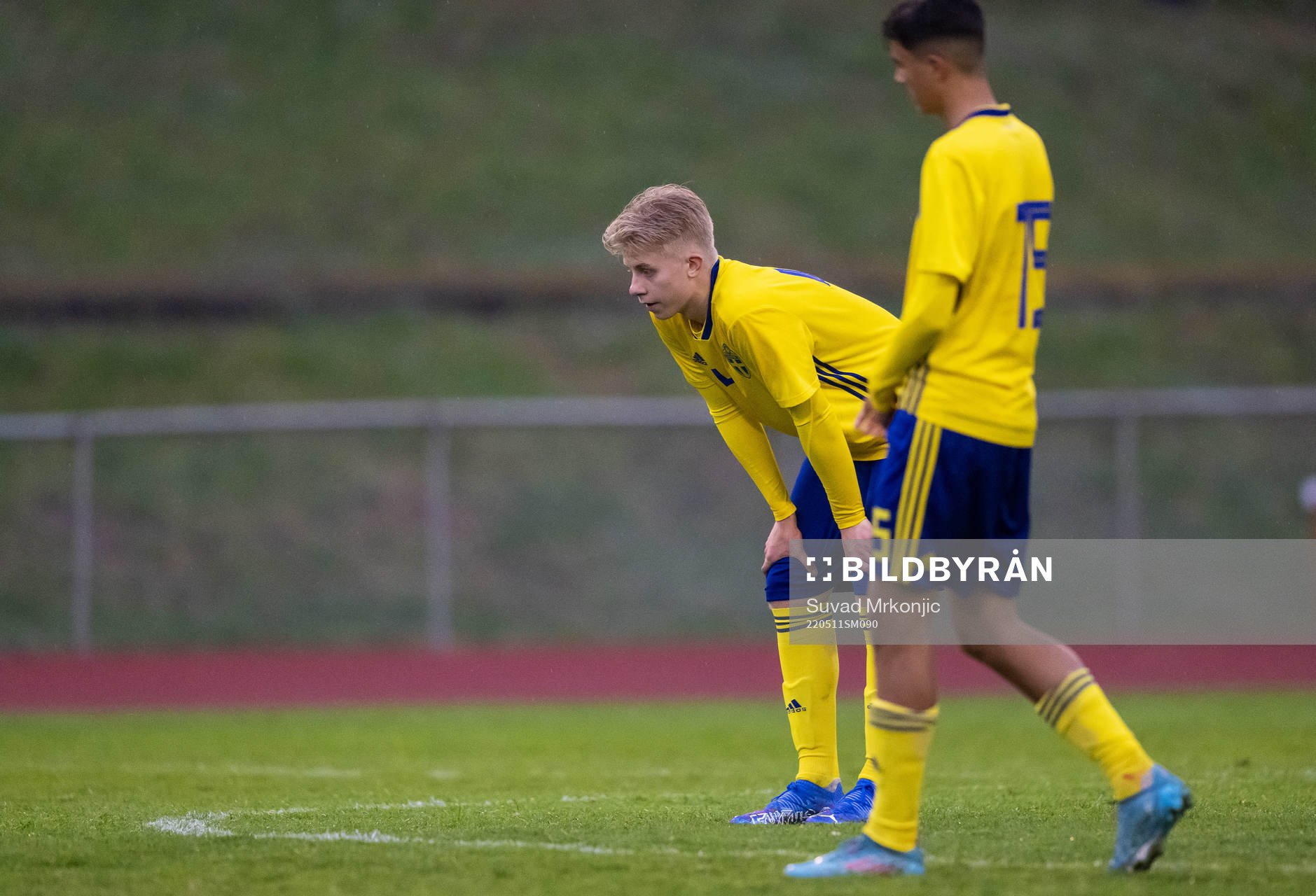 Sveriges Måns Petersson och Jimi Dos Reis Nikko deppar