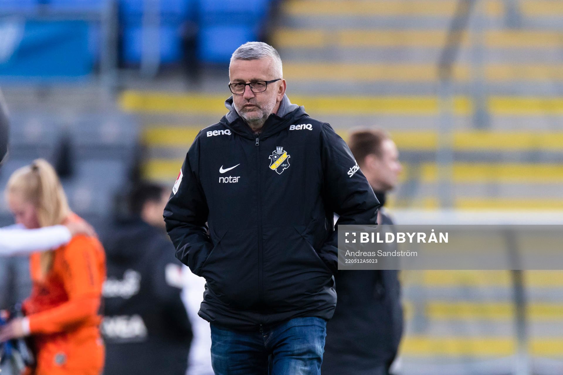 s tränare Nebojsa Novakovic deppar