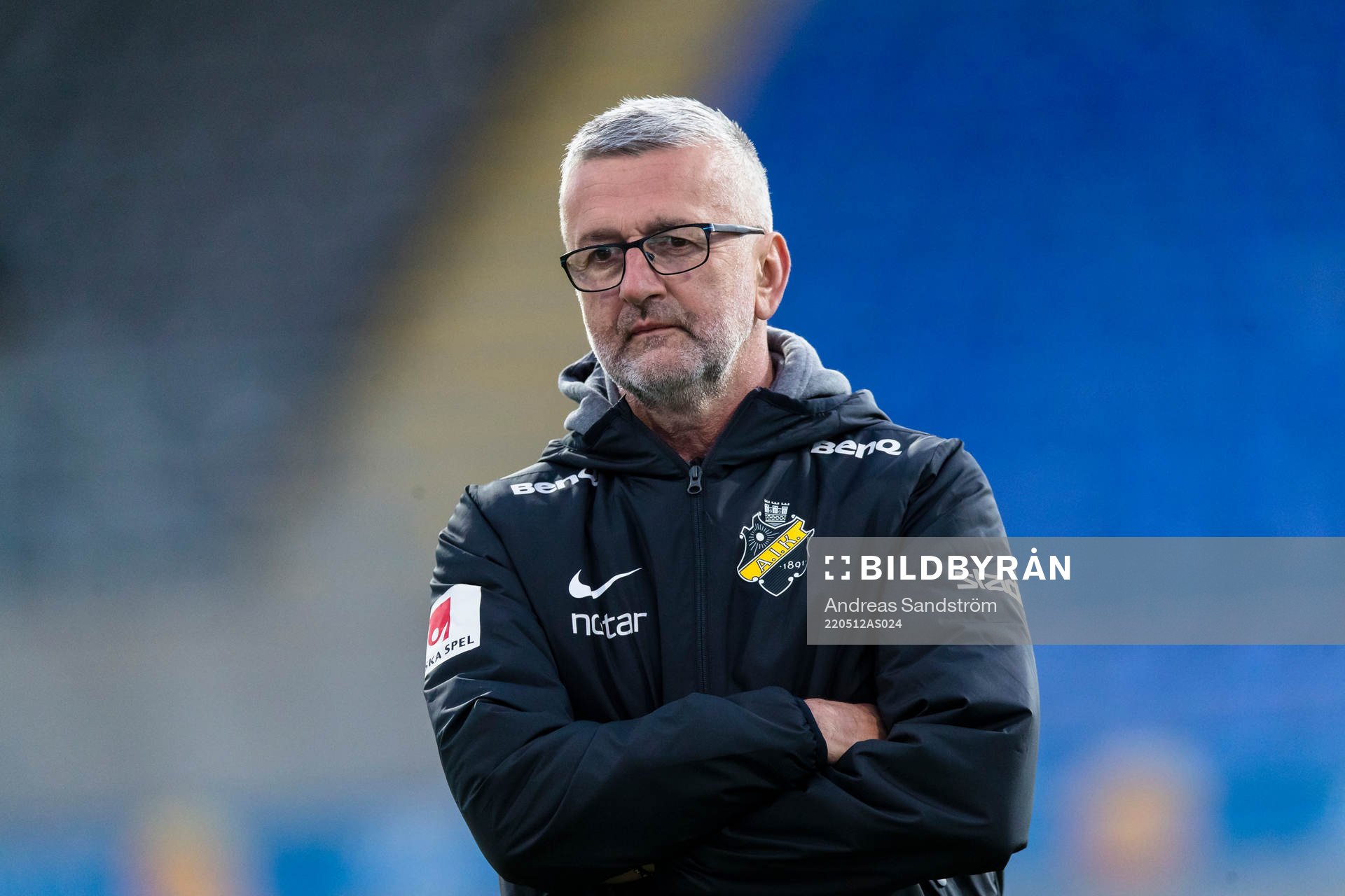 s tränare Nebojsa Novakovic deppar