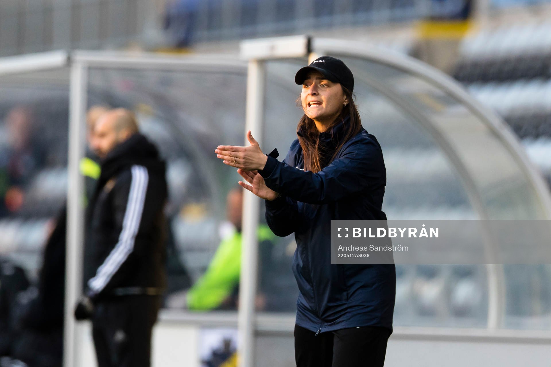 Eskilstunas assisterande tränare Elena Sadiku