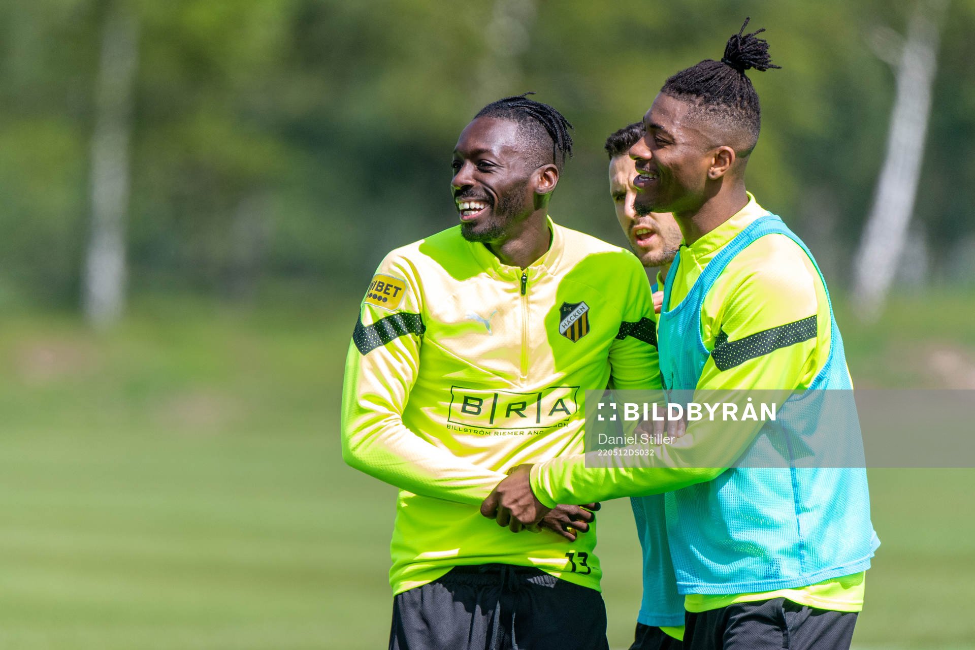 Blair Turgott och Tebo Uchenna