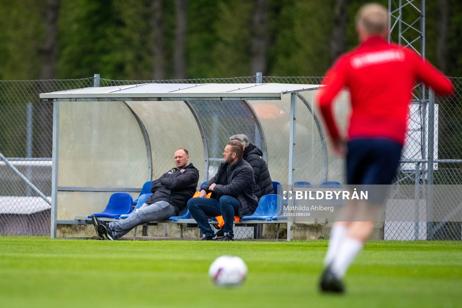 Sportchef Andreas Granqvist och klubbdirektör Joel Sandborg