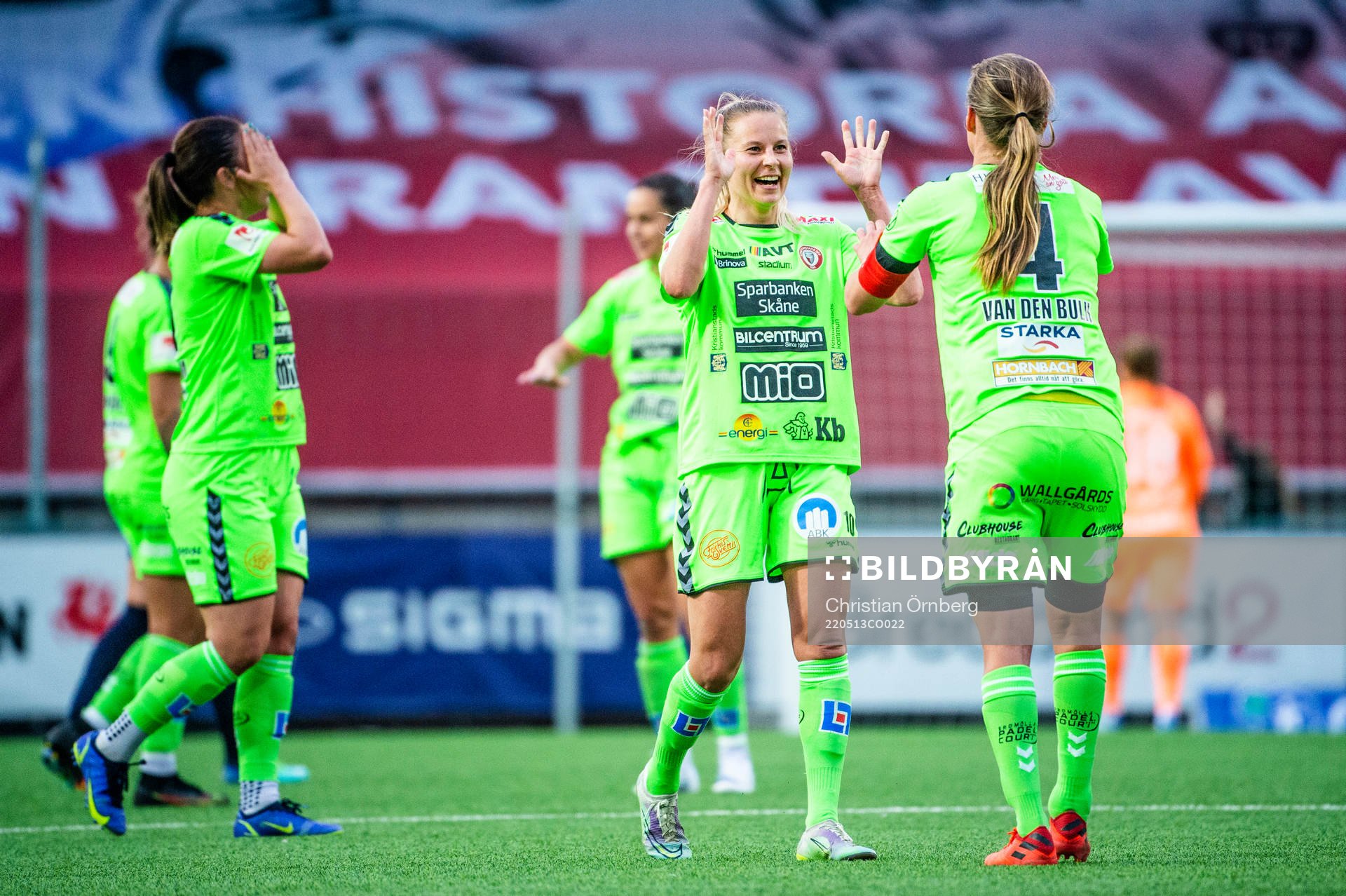 Kristianstads Emmi Alanen och Michaela Wilhelmina Alida van