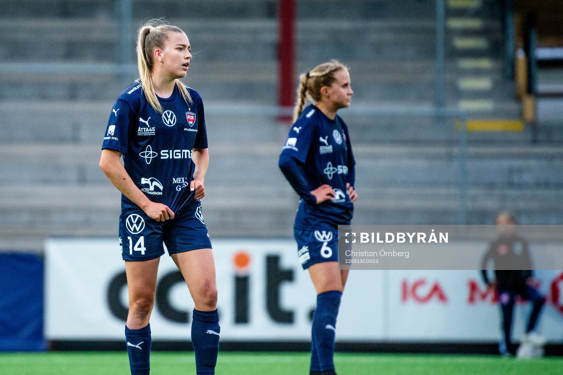 Rosengårds Charlotte Grant och Ria Noora Minerva Öling