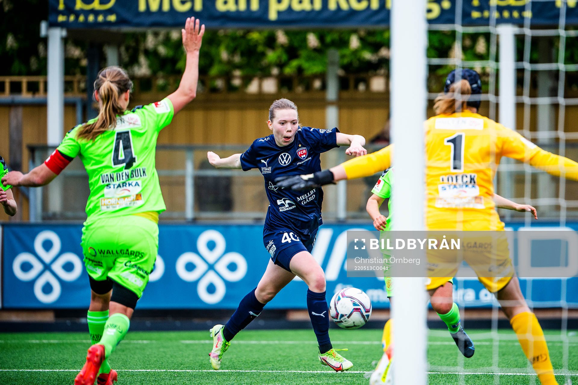 Rosengårds Bea Sprung mot Kristianstads Michaela