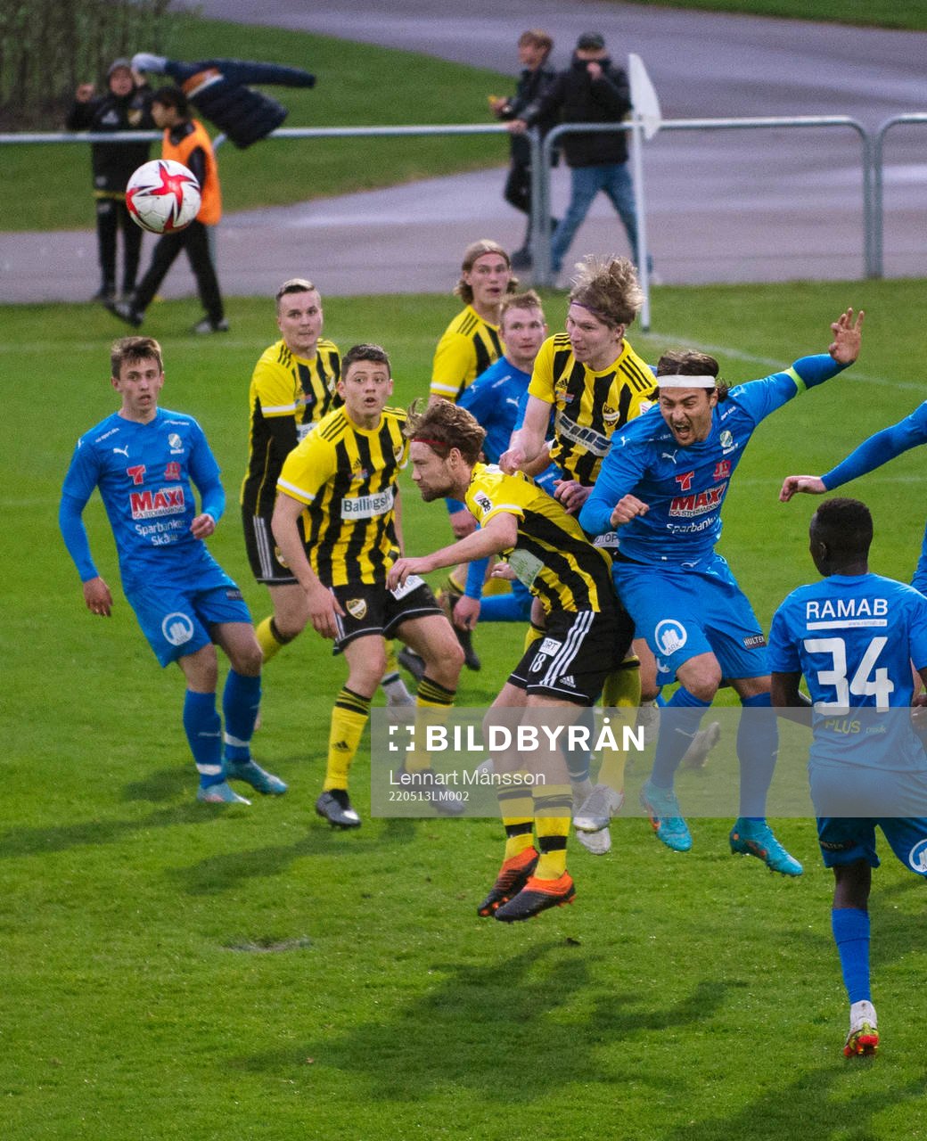 i matchen i div. 2 Södra Götaland mellan IFK Hässleholm