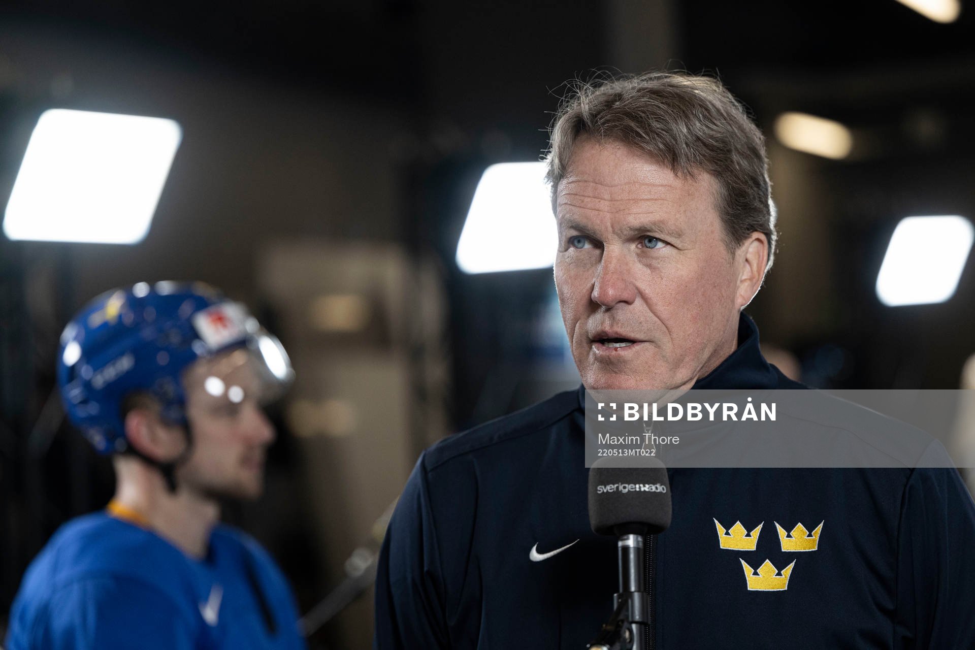 Head coach Johan Garpenlöv