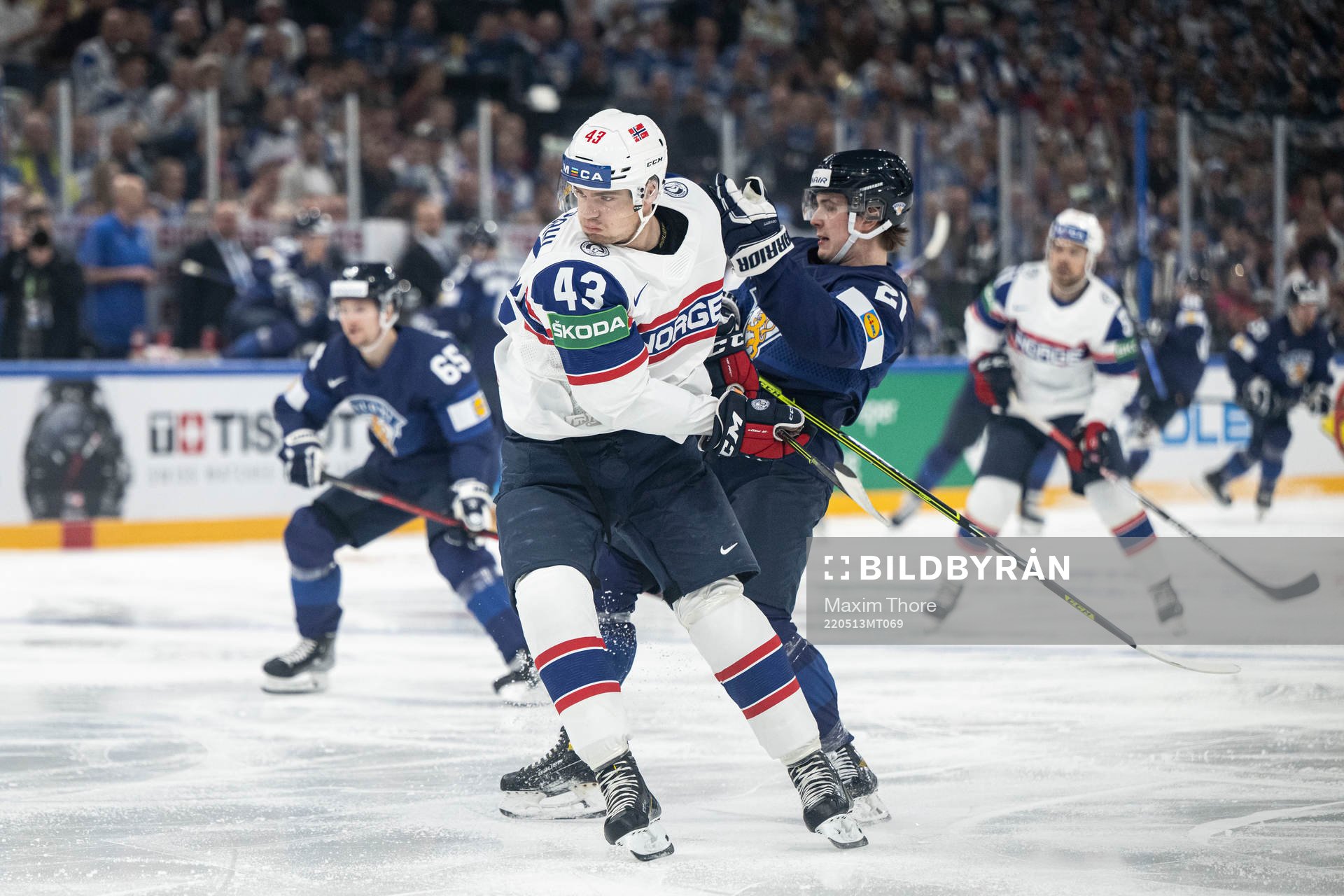 Max Krogdahl of Norway and Jere Innala of Finland