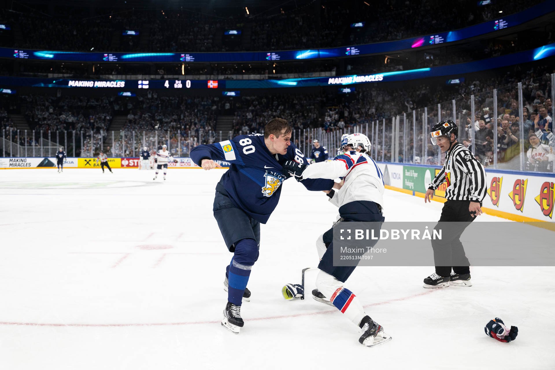 Saku Mäenalane of Finland and Magnus Brekke Henriksen of