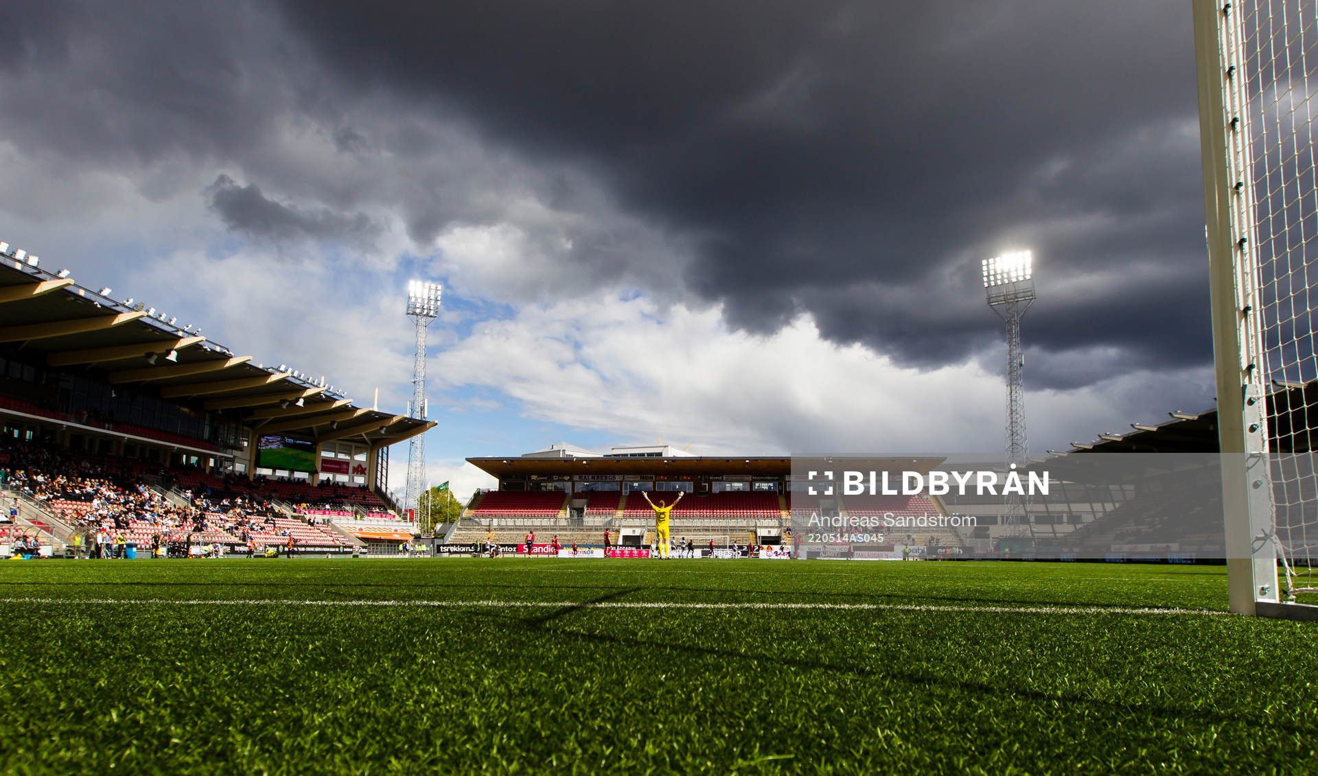 Vy över Behrn Arena