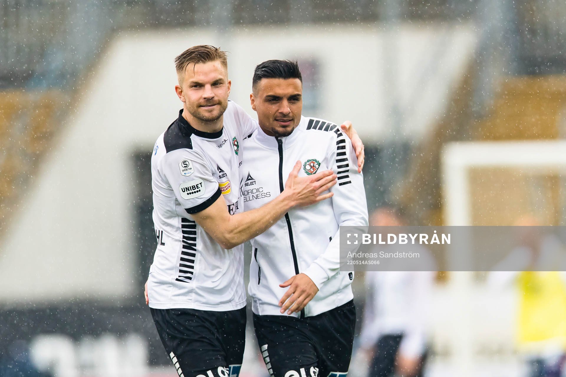 Örebros Erik Björndahl  och Ahmed Yasin