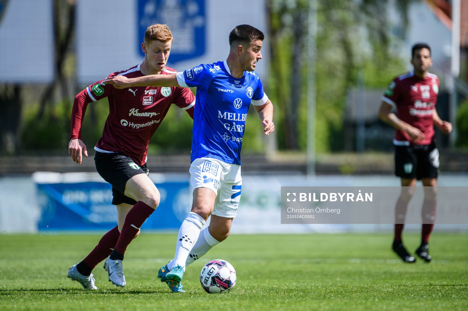 Västerås Daniel Ask och Trelleborgs Haris Brkic