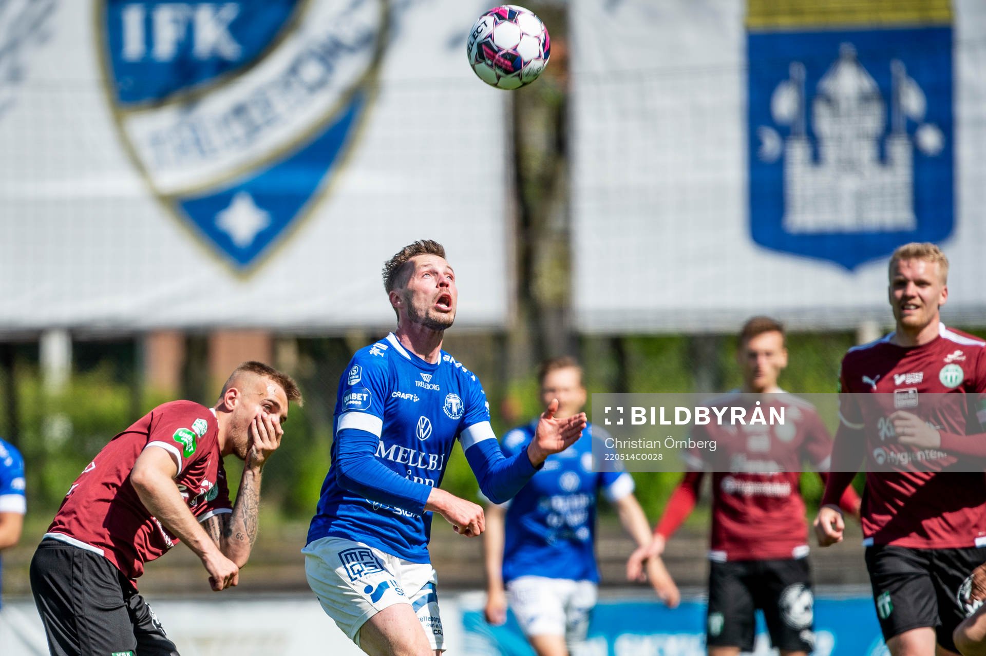 Trelleborgs Nicolas Mortensen mot Västerås Jesper Merbom