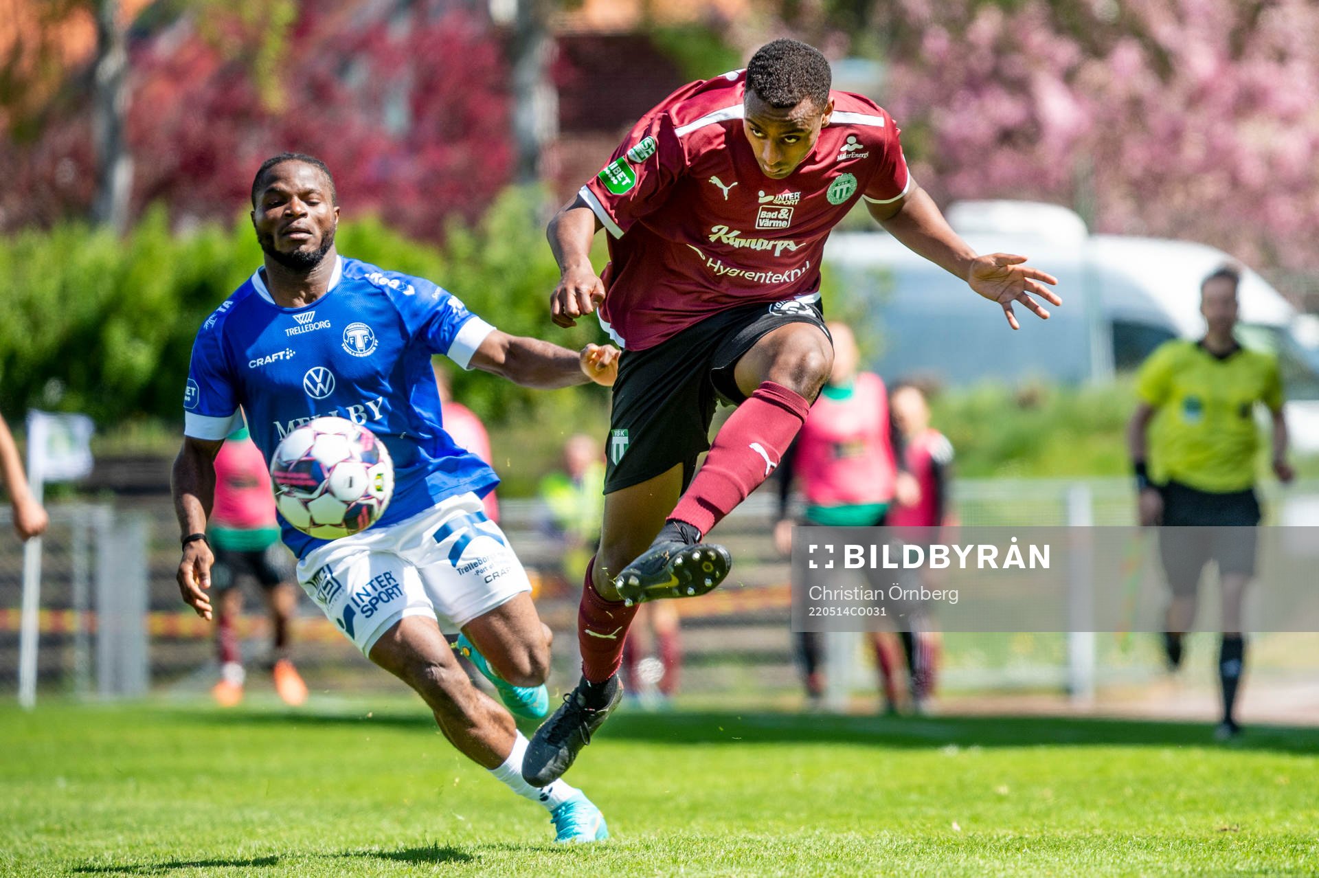 Västerås Theodore Rask mot Trelleborgs Henry Offia