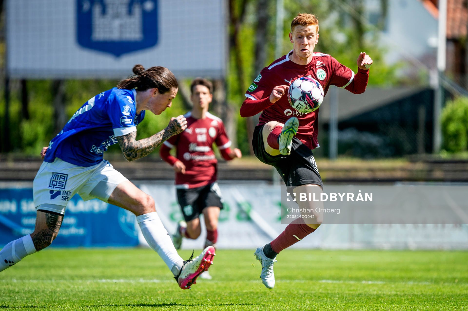Västerås Daniel Ask mot Trelleborgs Isak Jönsson