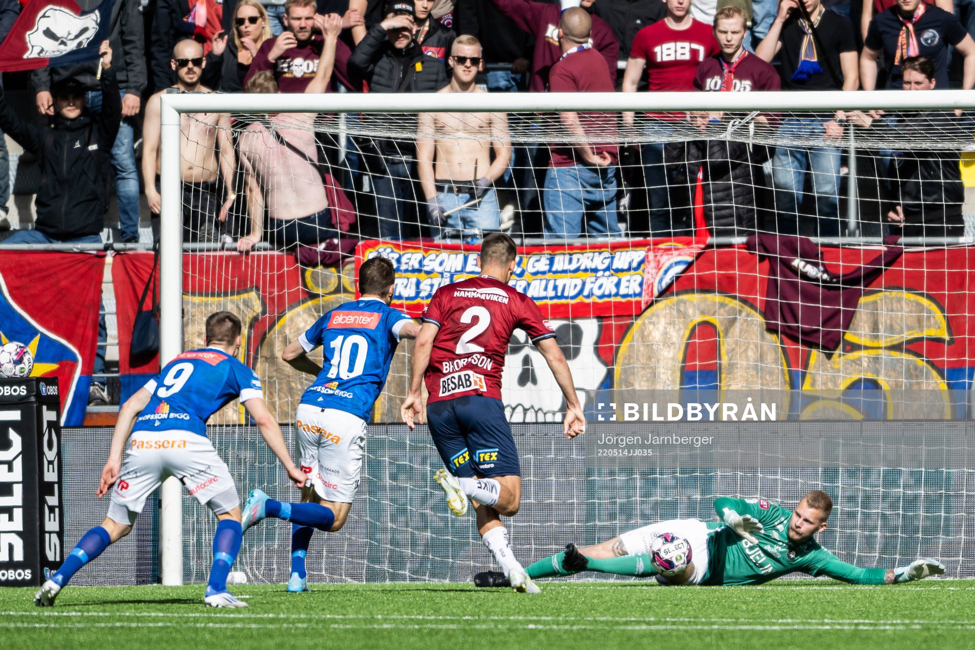 Örgrytes målvakt Robin Wallinder