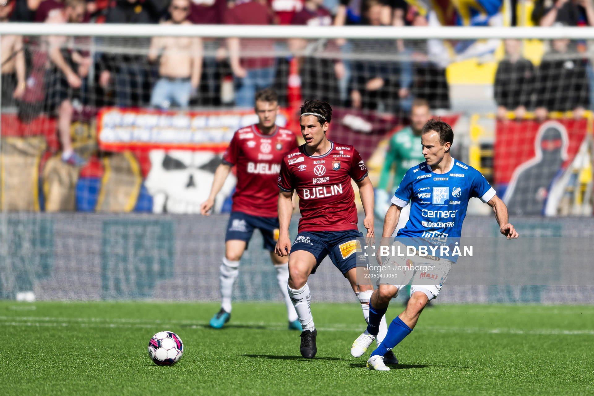 Örgrytes Kevin Ackermann och Norrbys Anton Wede