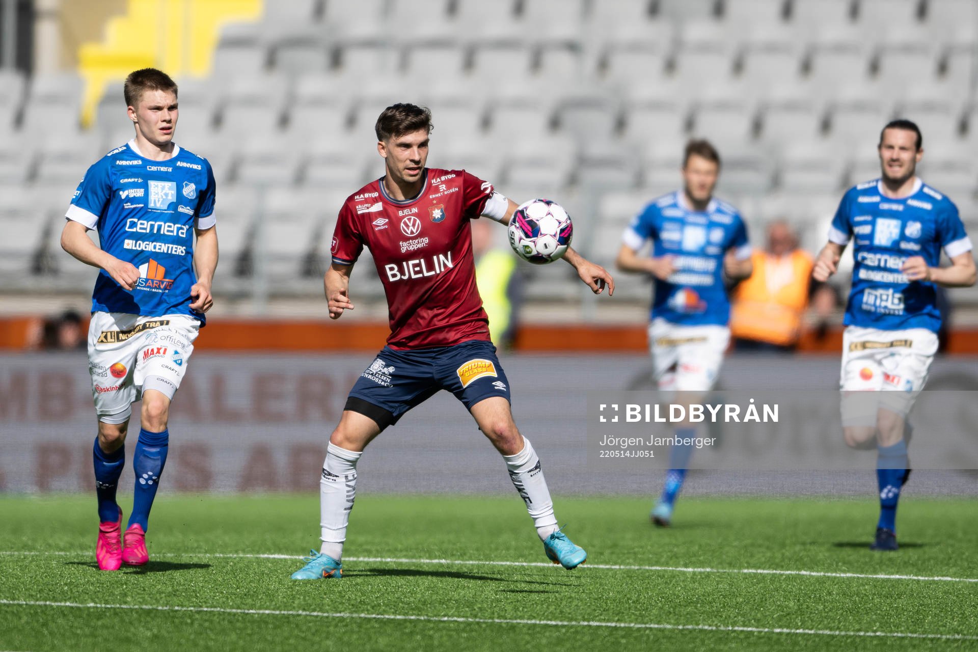 Norrbys Gustav Berggren och Örgrytes Daniel Paulson