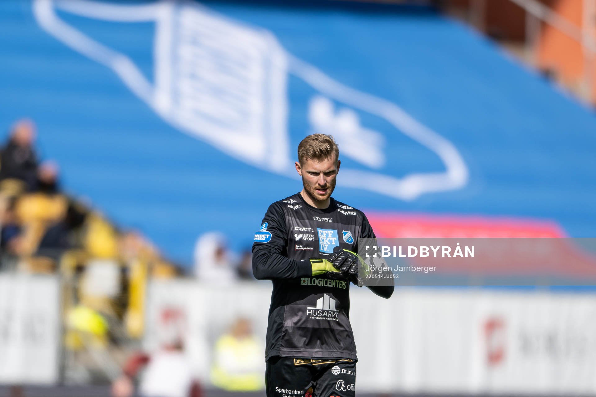 Norrbys målvakt Anton Cajtoft