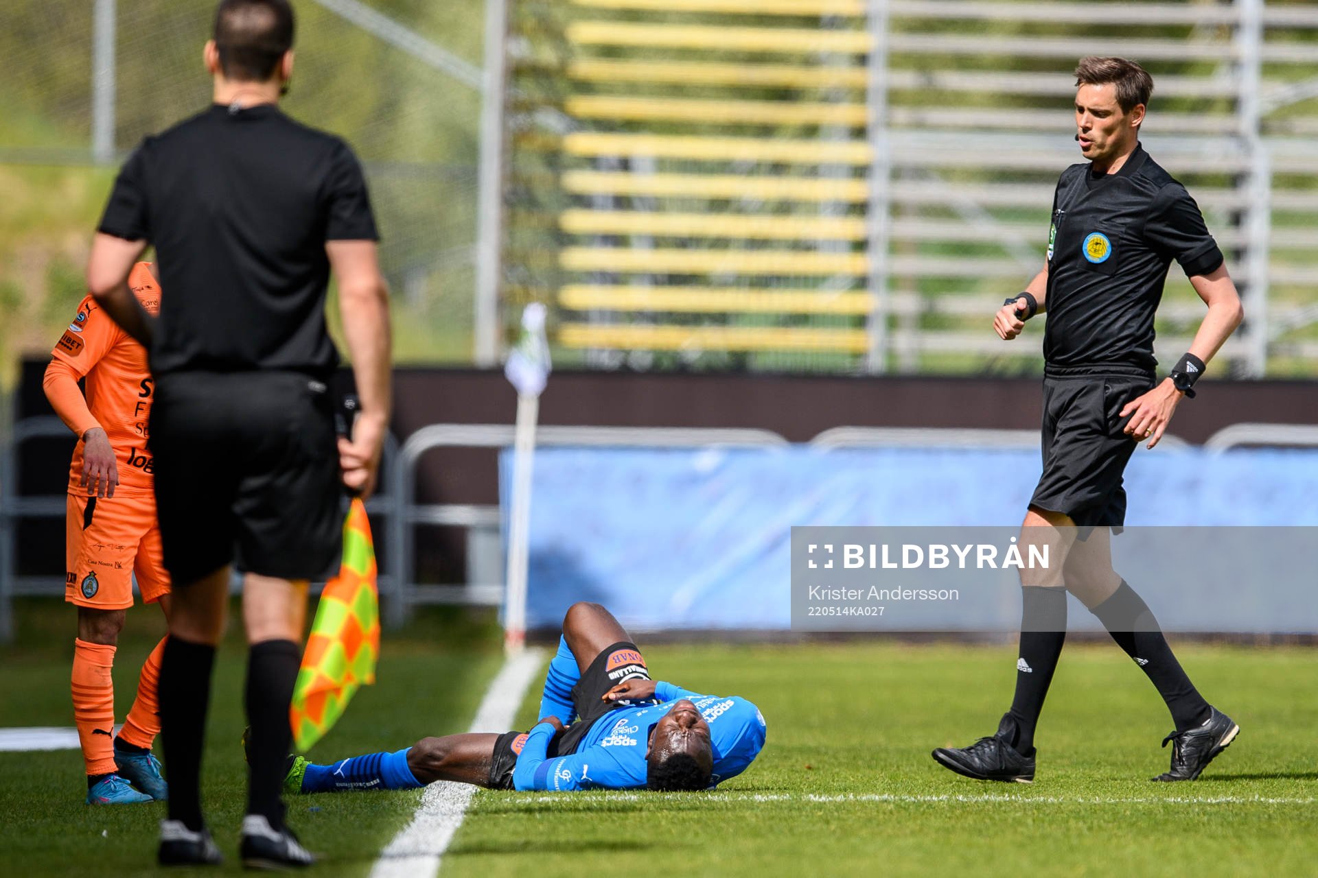 Halmstads Thomas Boakye har ont