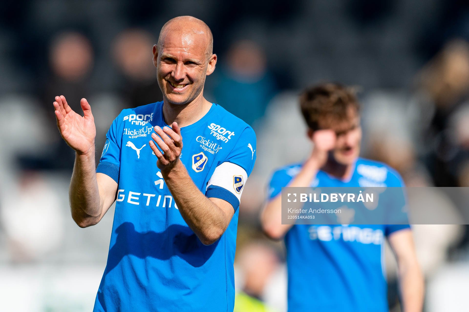 Halmstads Andreas Johansson jublar