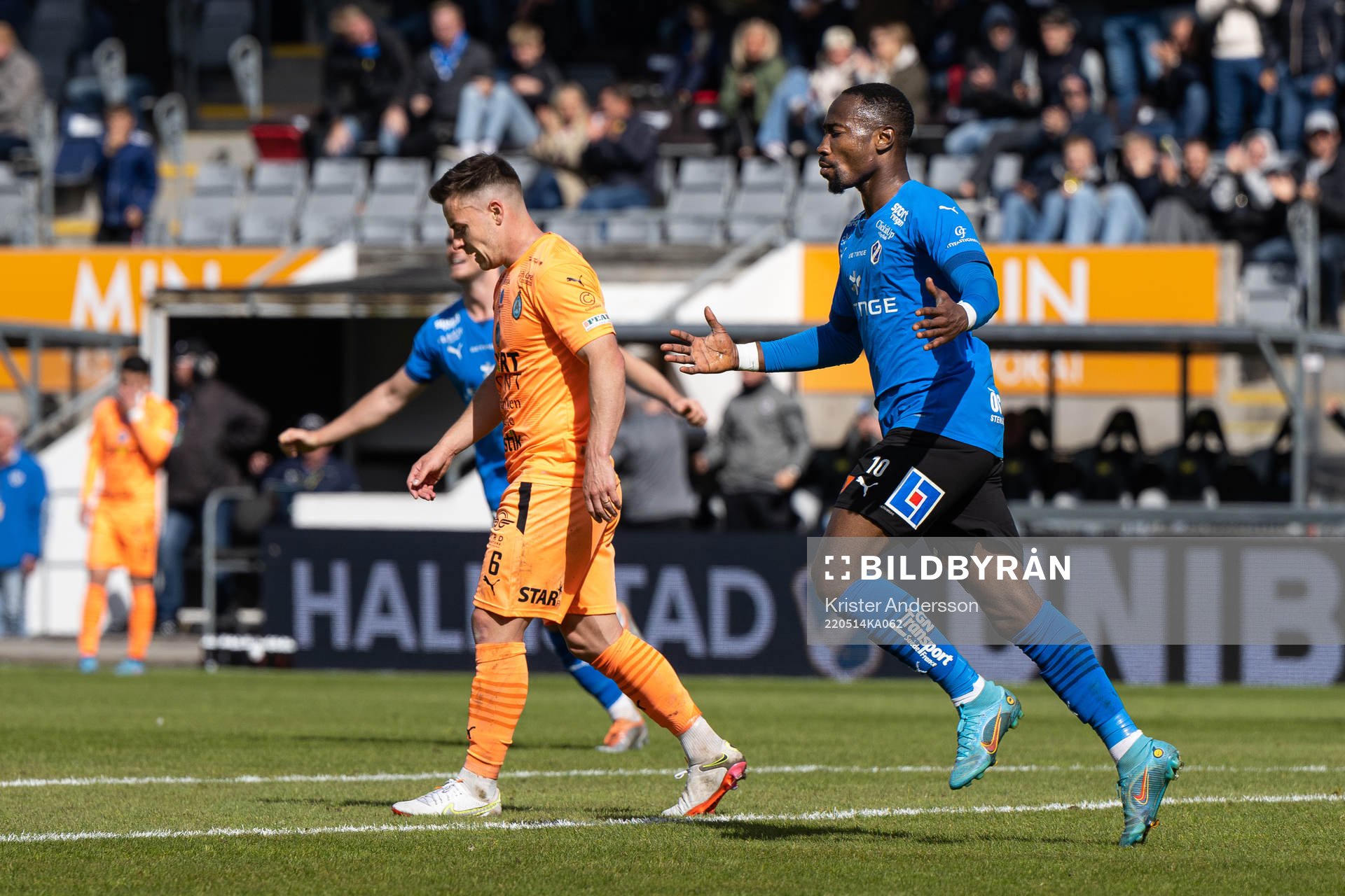 Halmstads Sadat Karim jublar