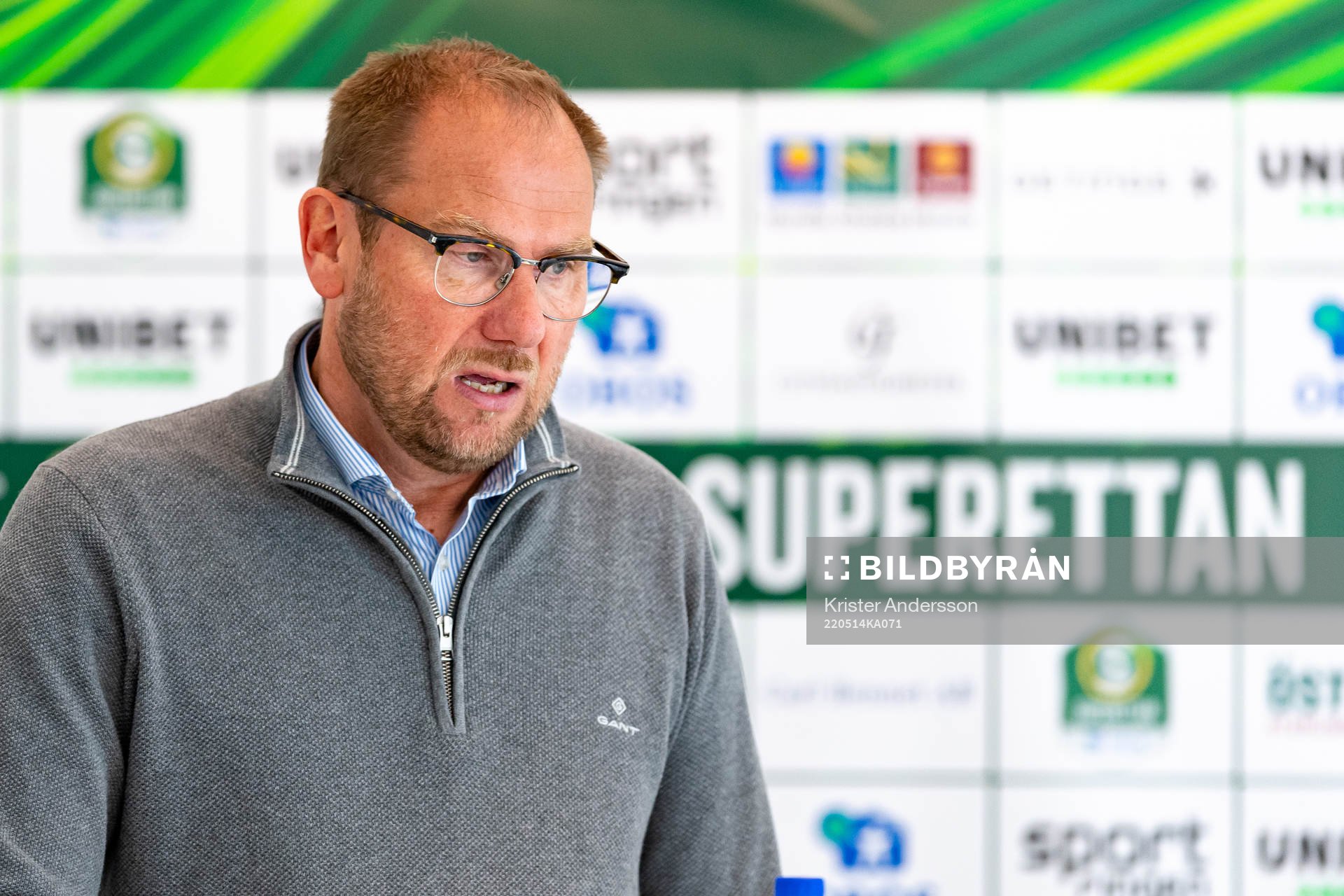 Halmstads tränare Magnus Haglund