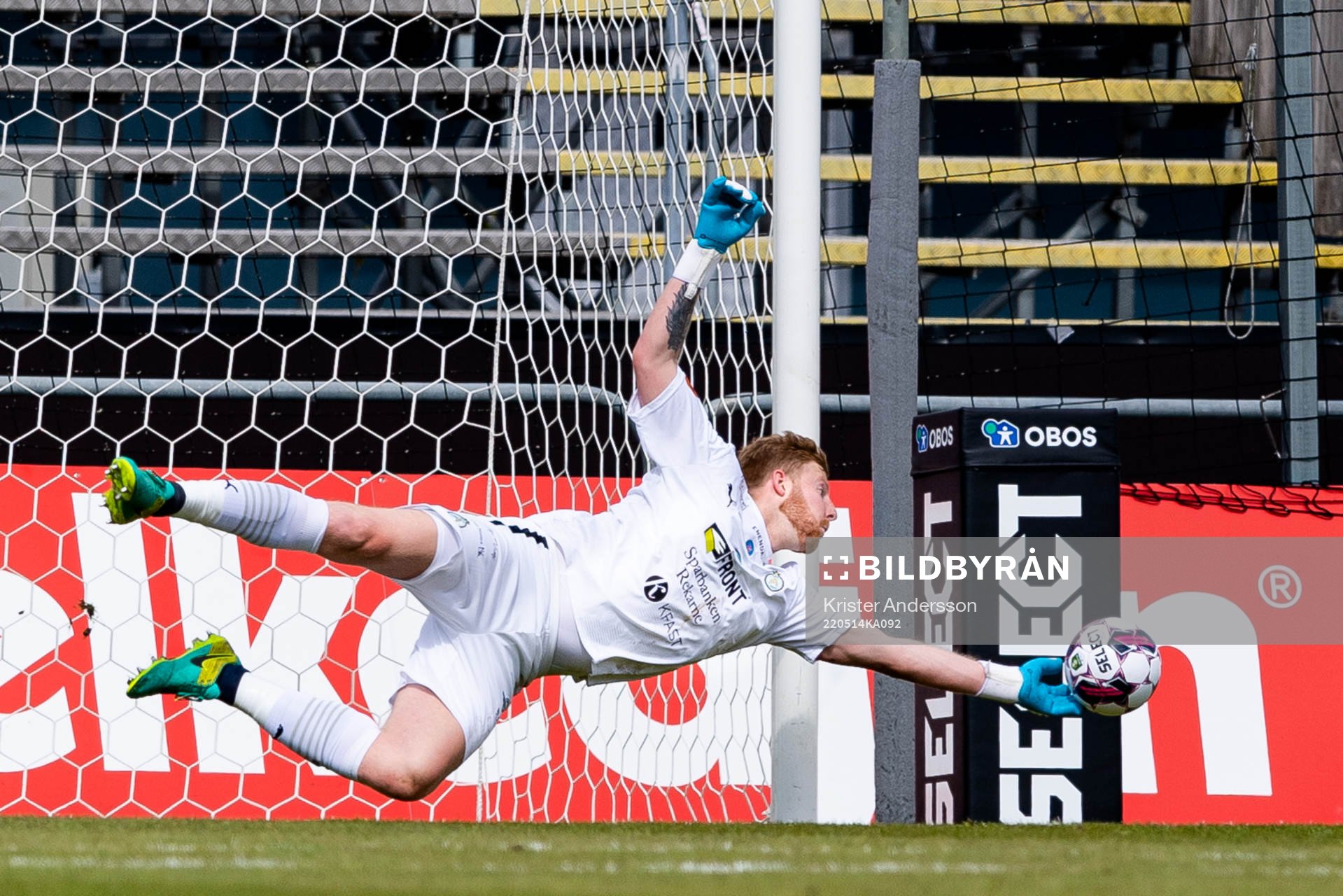 AFC Eskilstunas målvakt Nick Wolters