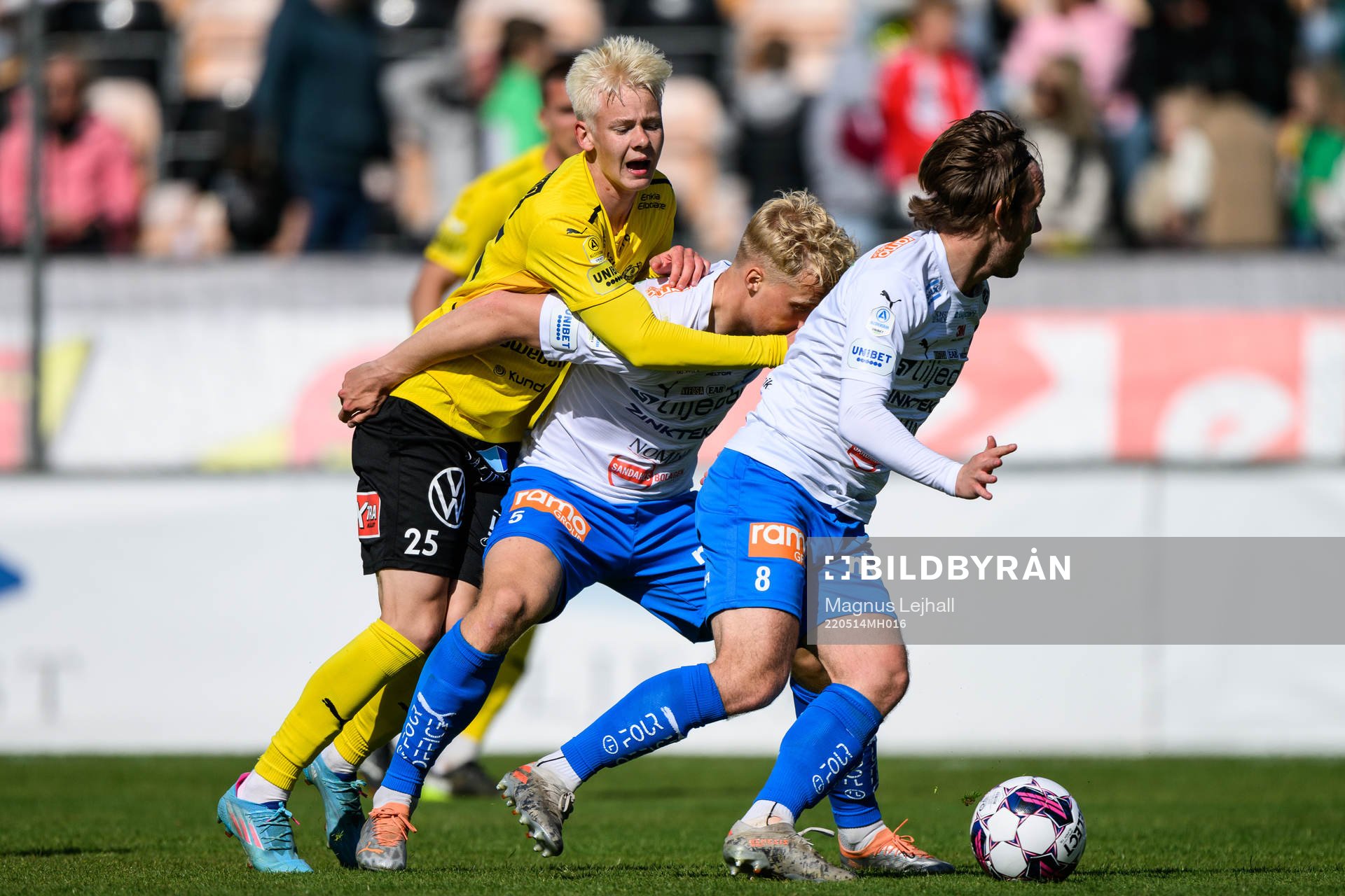 Mjällbys Otto Rosengren och Värnamos Victor Larsson