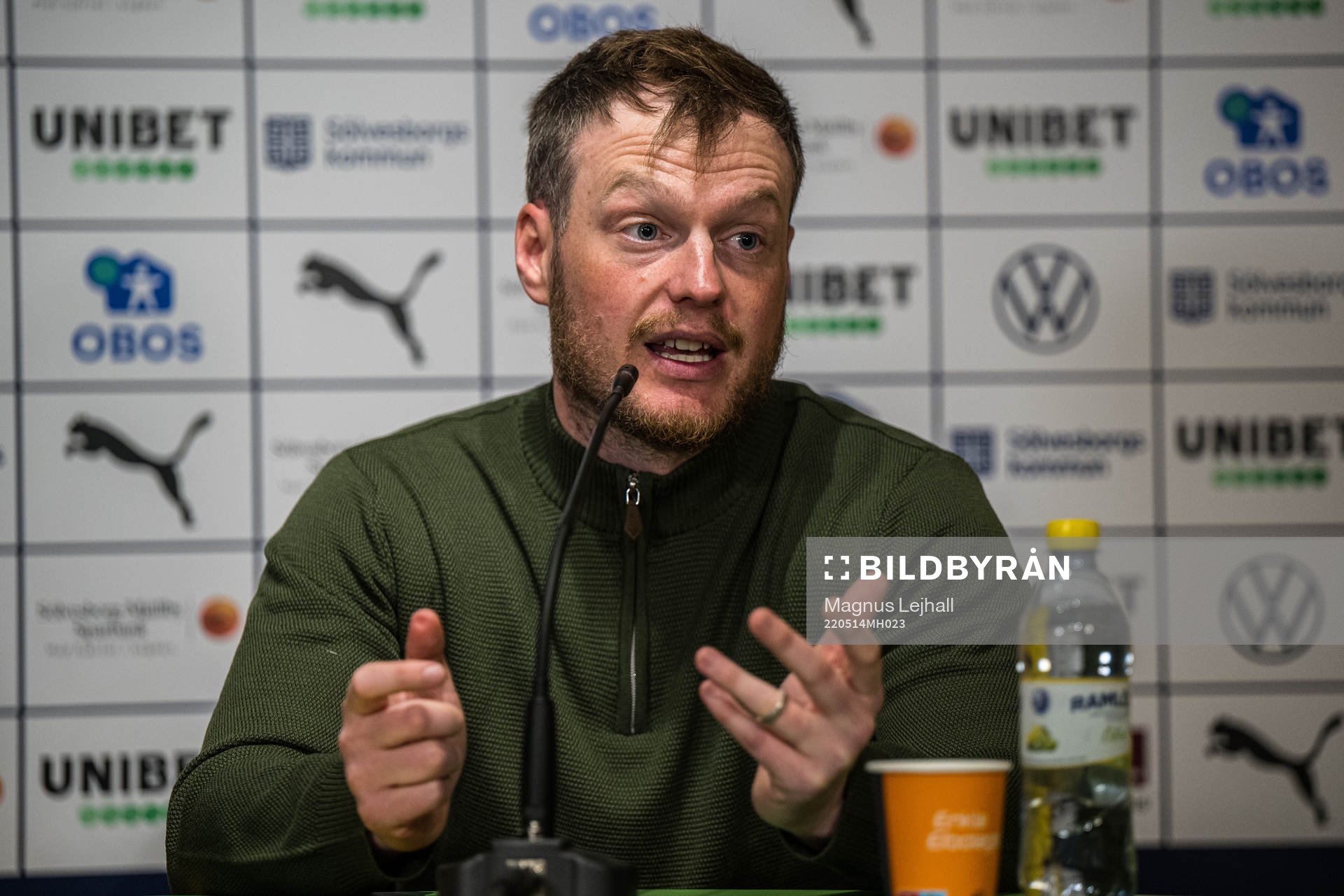 Värnamos tränare Kim Hellberg