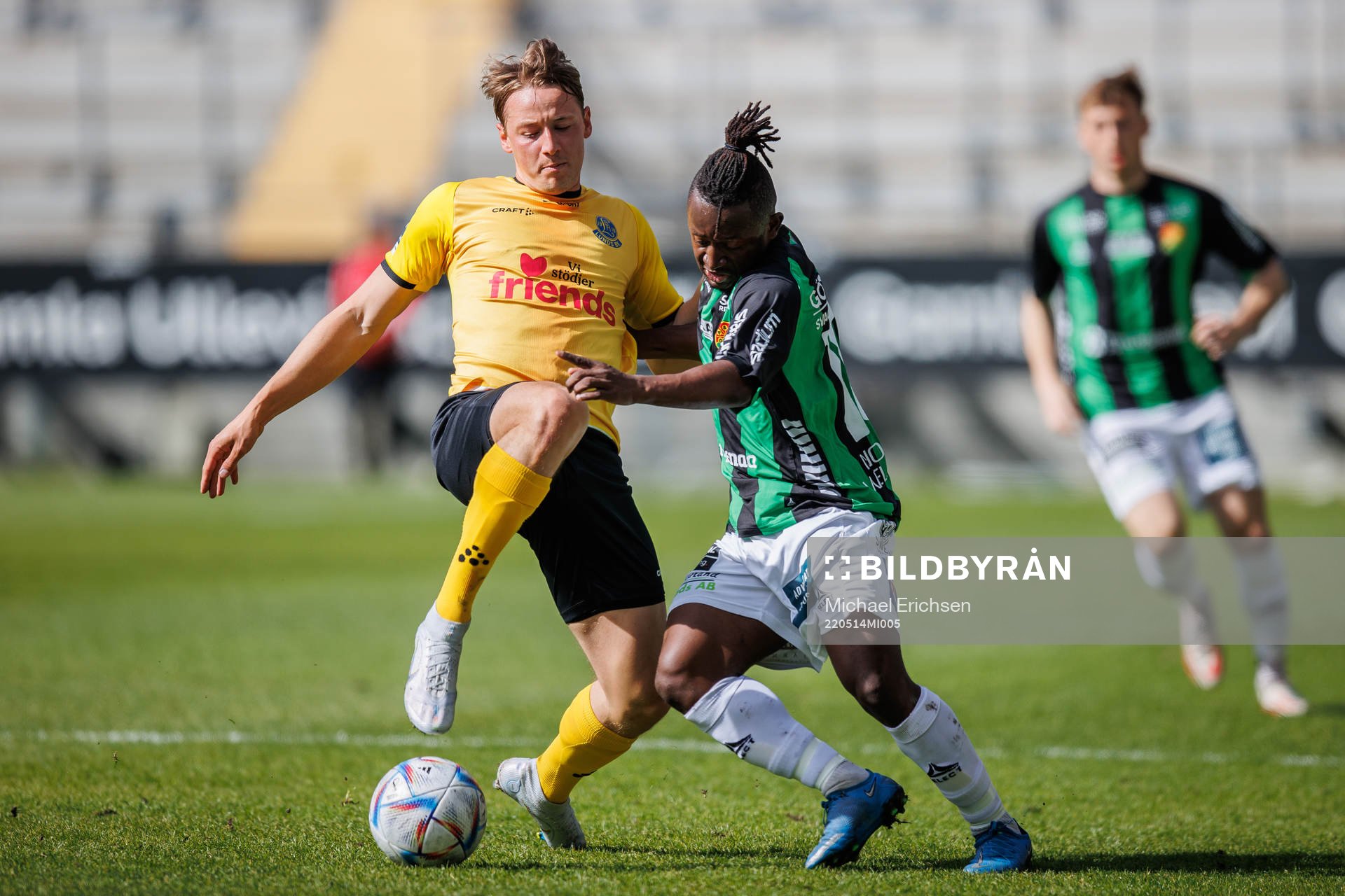 Lunds Axel Jidorf och GAIS Michael Kargbo