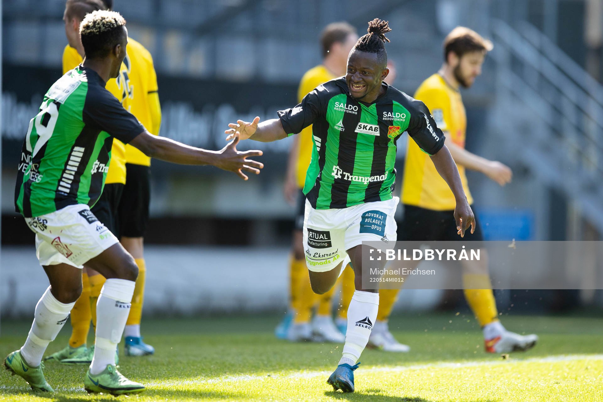 GAIS Michael Kargbo jublar