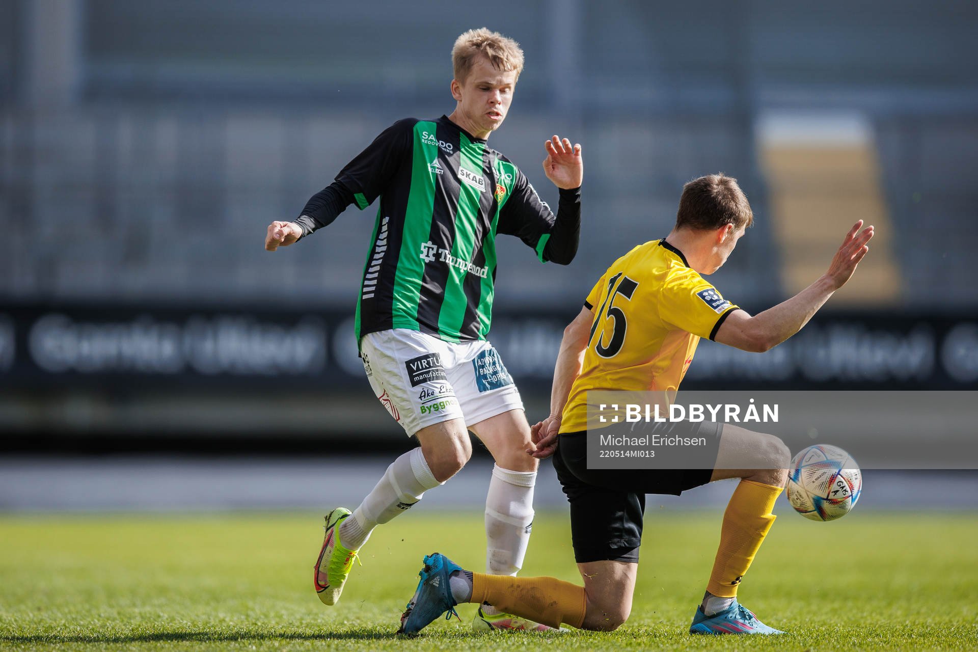 GAIS Viktor Alexandersson och Lunds Gustav Båth Sågänger